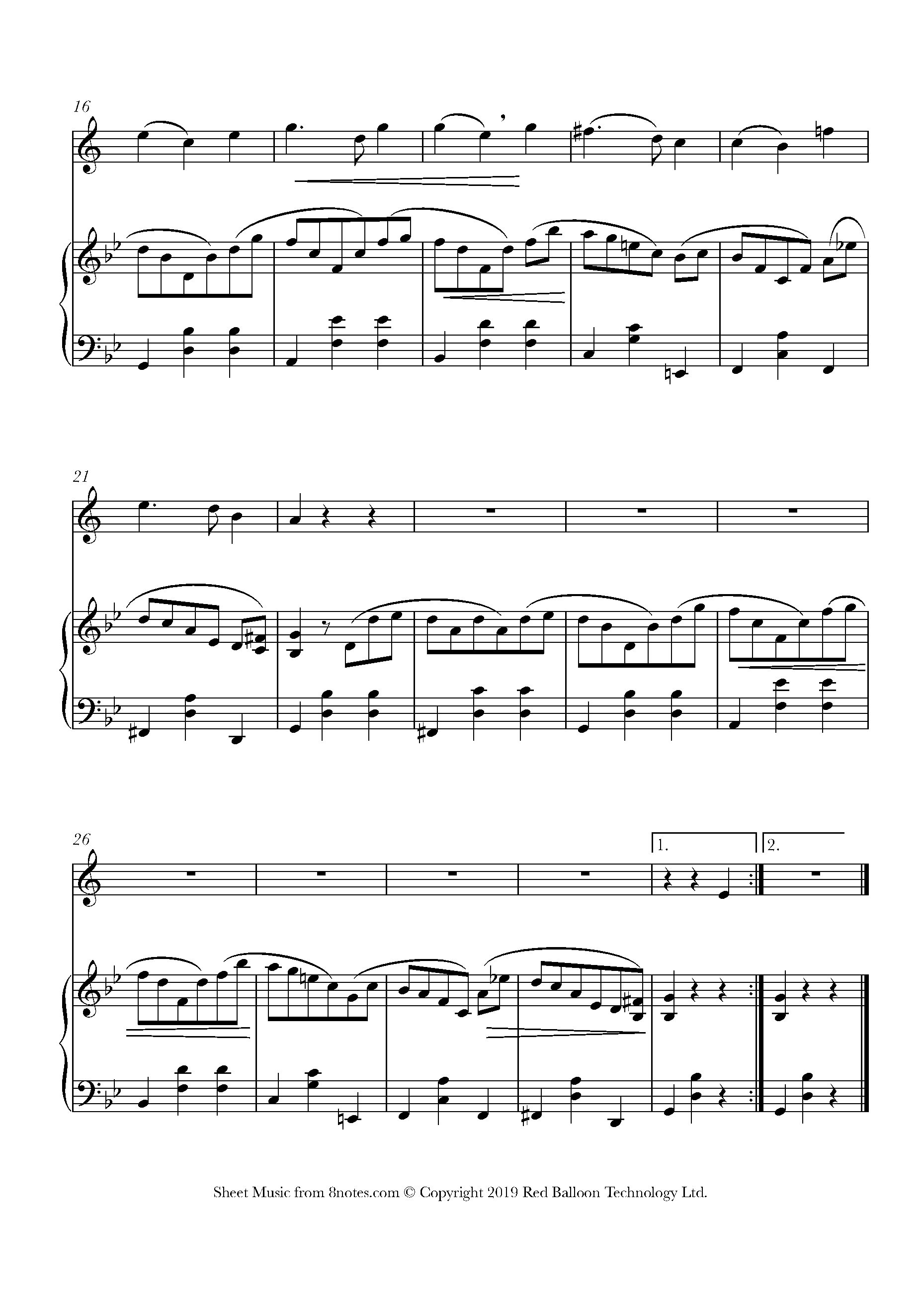 Brahms Der Gang zum Liebchen, Seven Lieder, Op. 48 No. 1 Sheet music