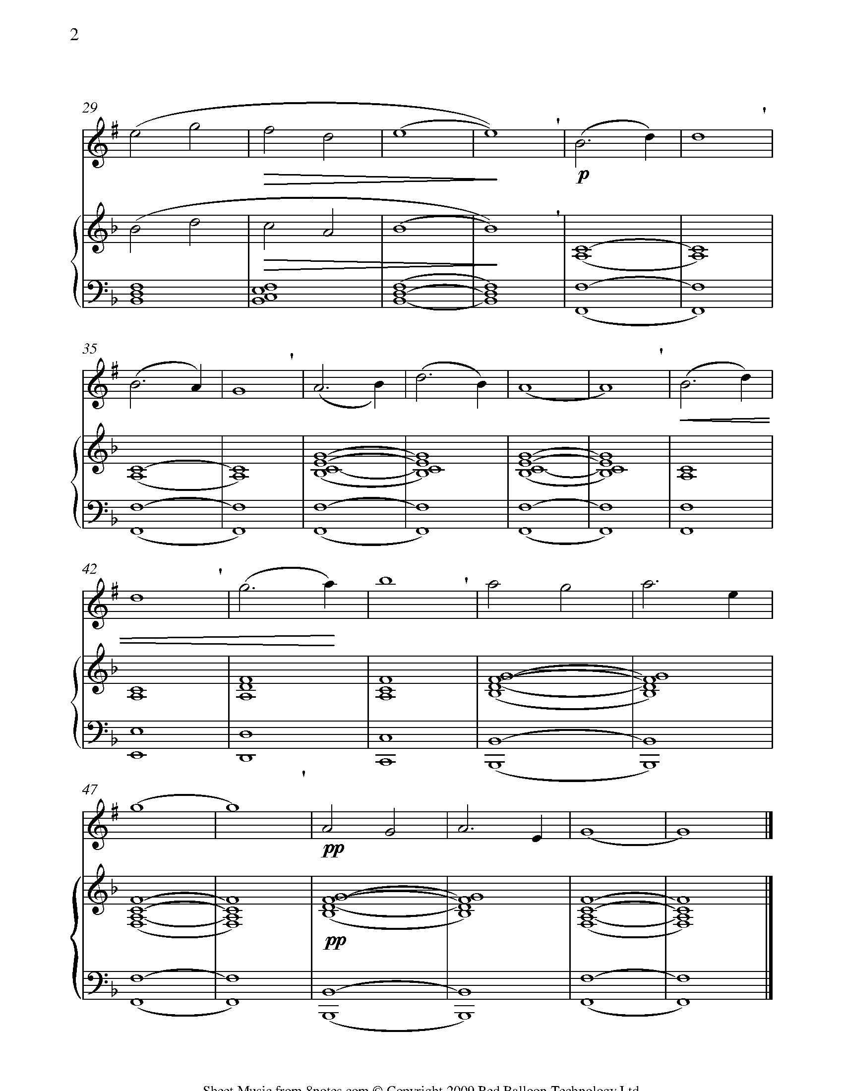 Dvořák Largo from New World Symphony Sheet music for