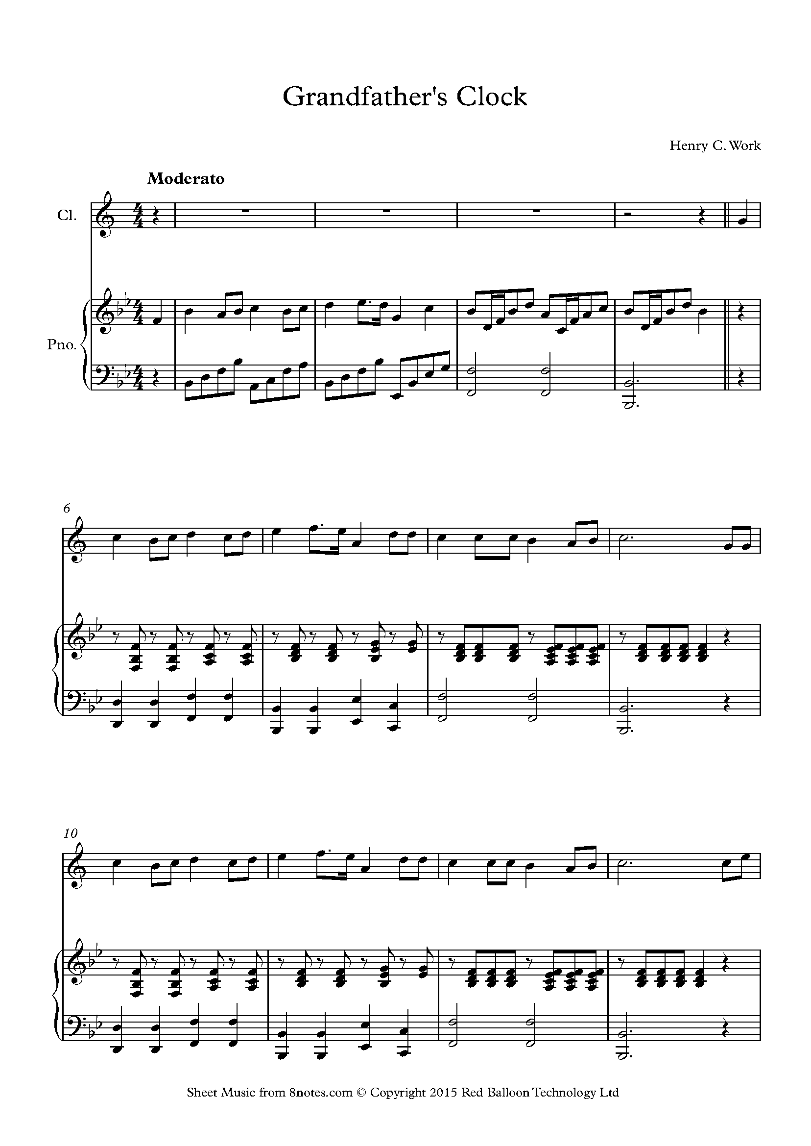 free clarinet sheet music lessons resources 8notes com free gospel sheet music download