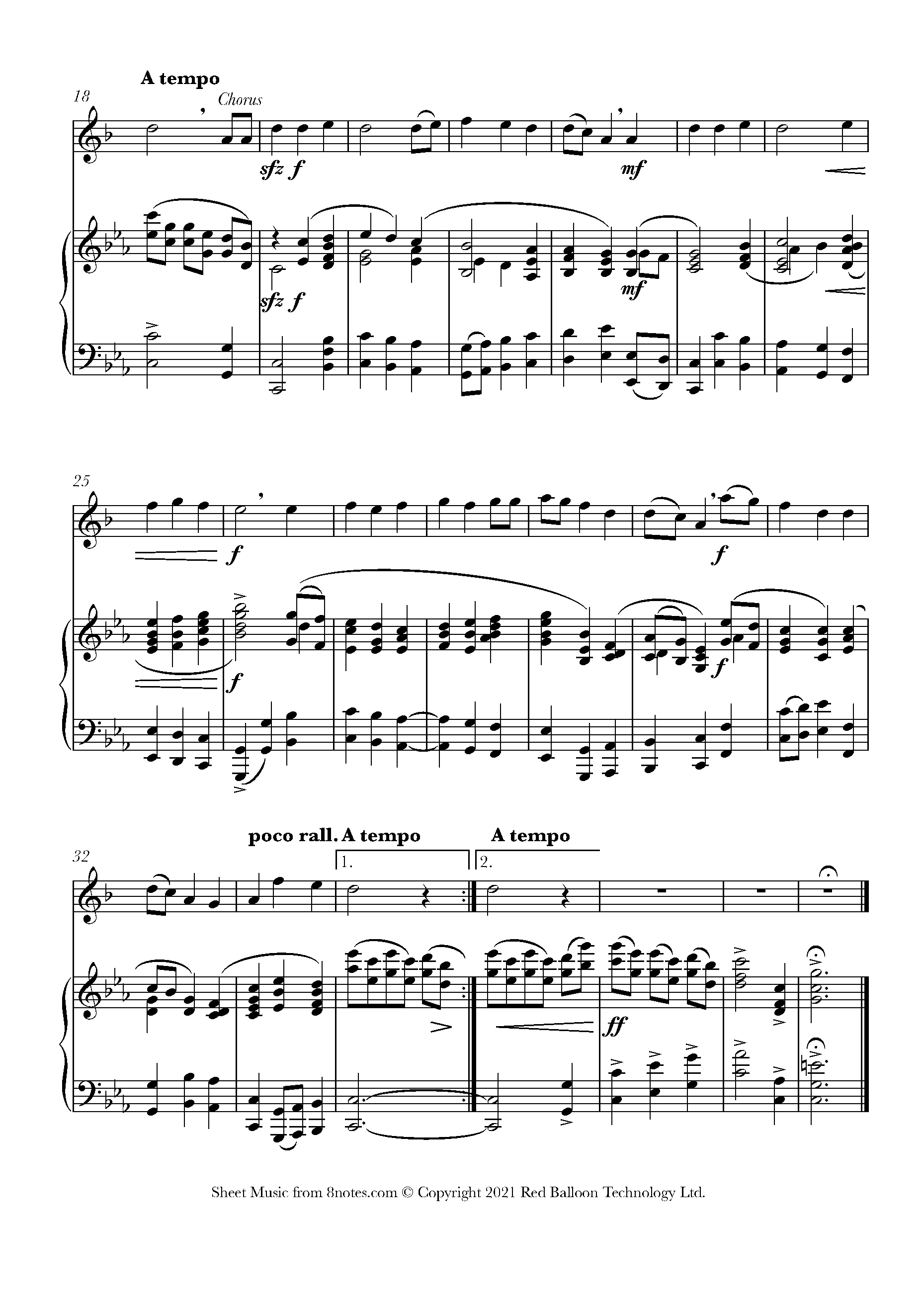 Spanish Ladies Sheet music for