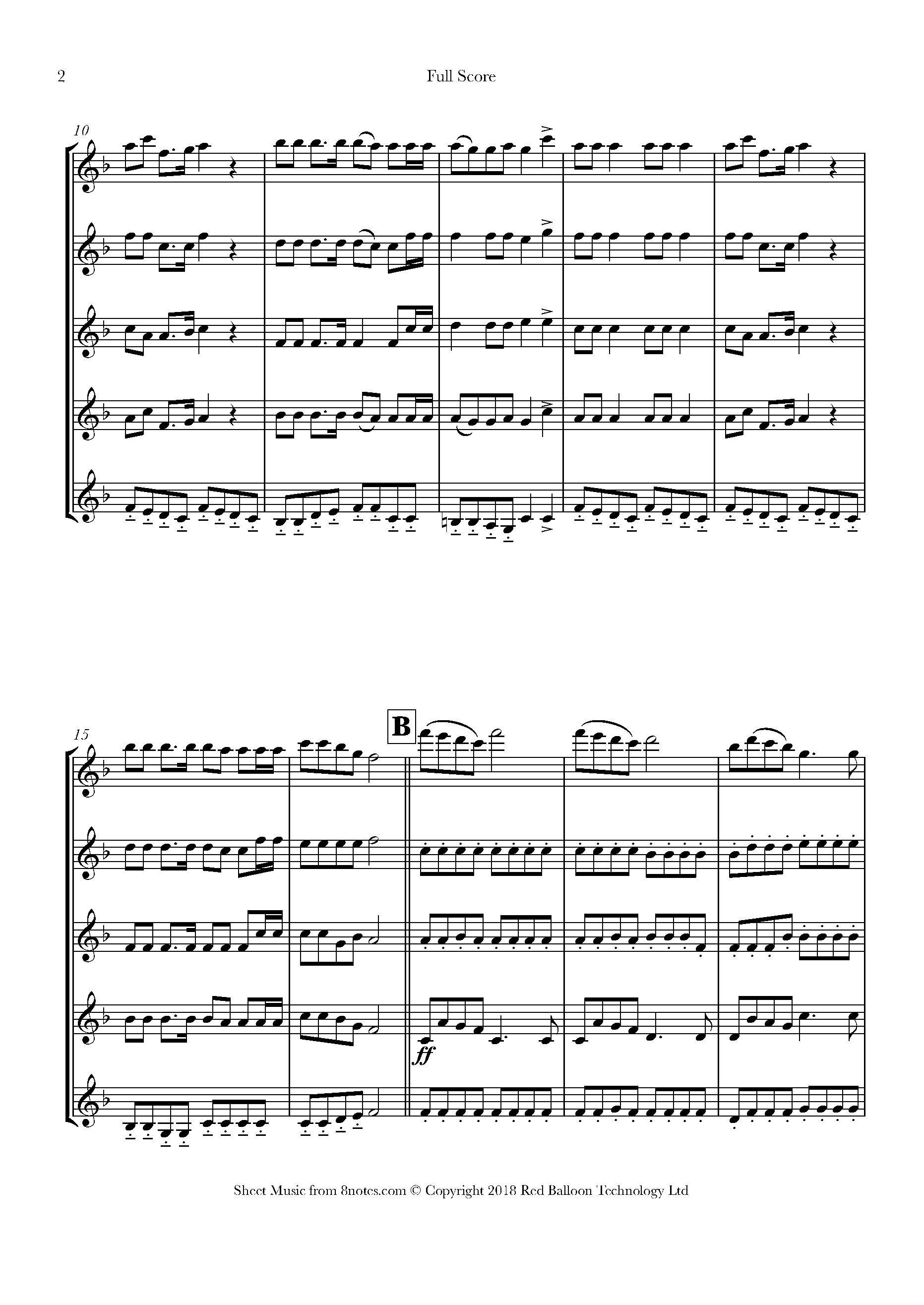 Jingle Bells Sheet music for Choir