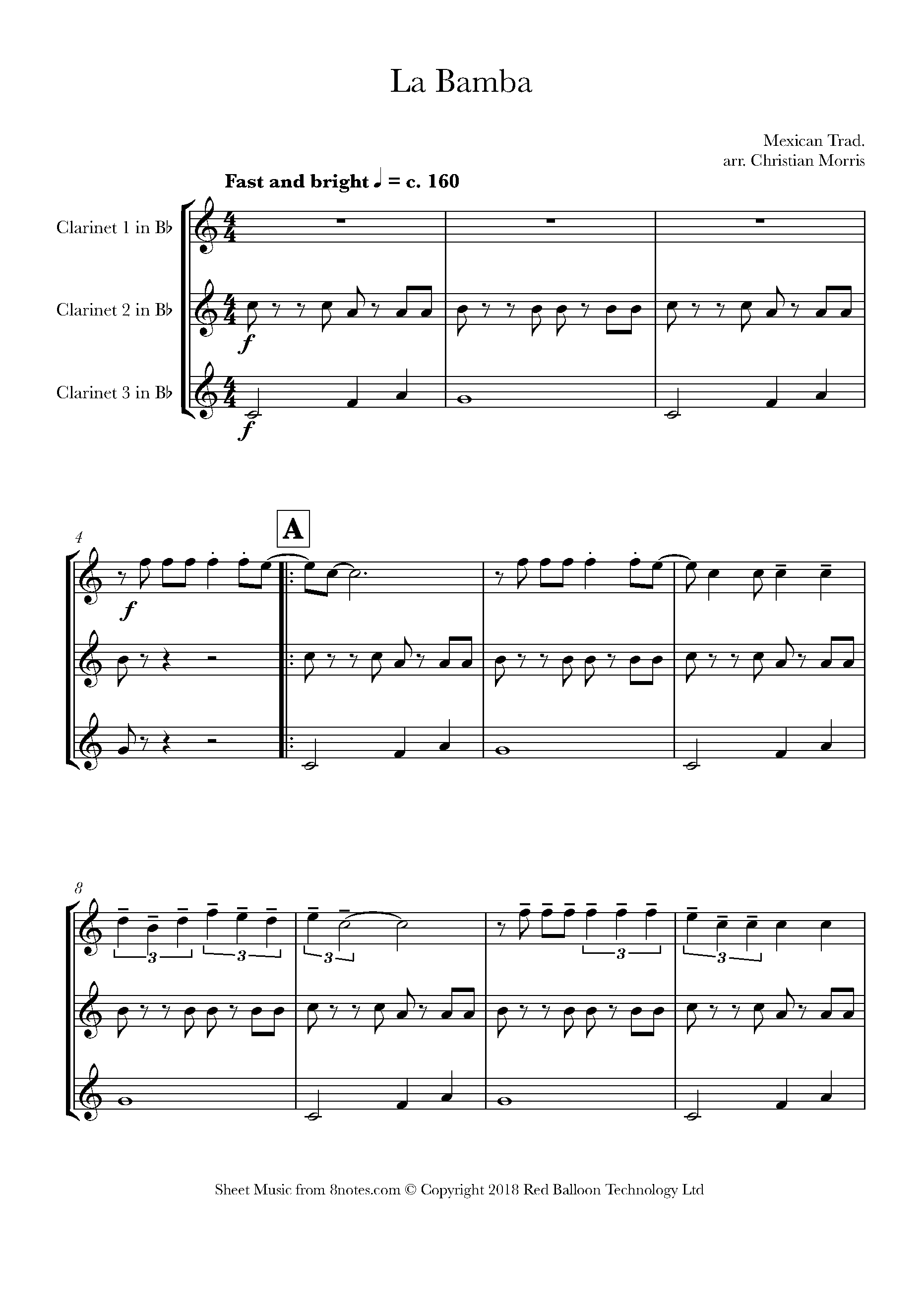 La bamba trombone discount