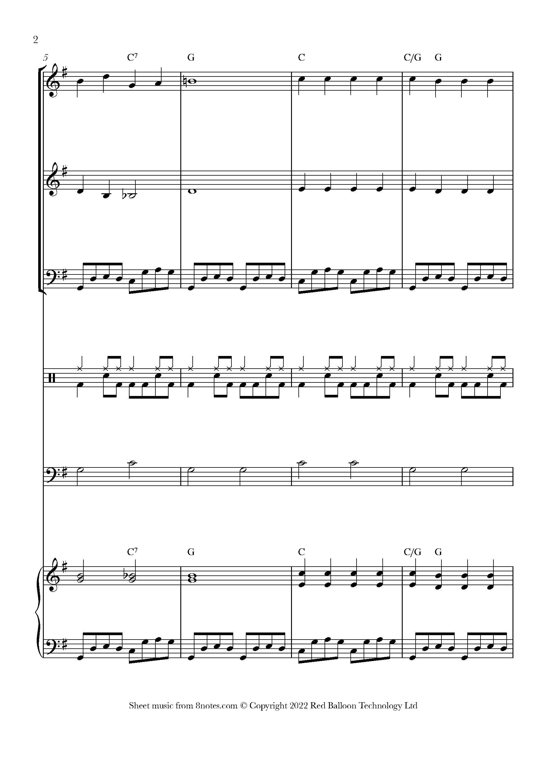 David Bruce Jingle Bells Boogie Sheet music for Flexible 3 Players