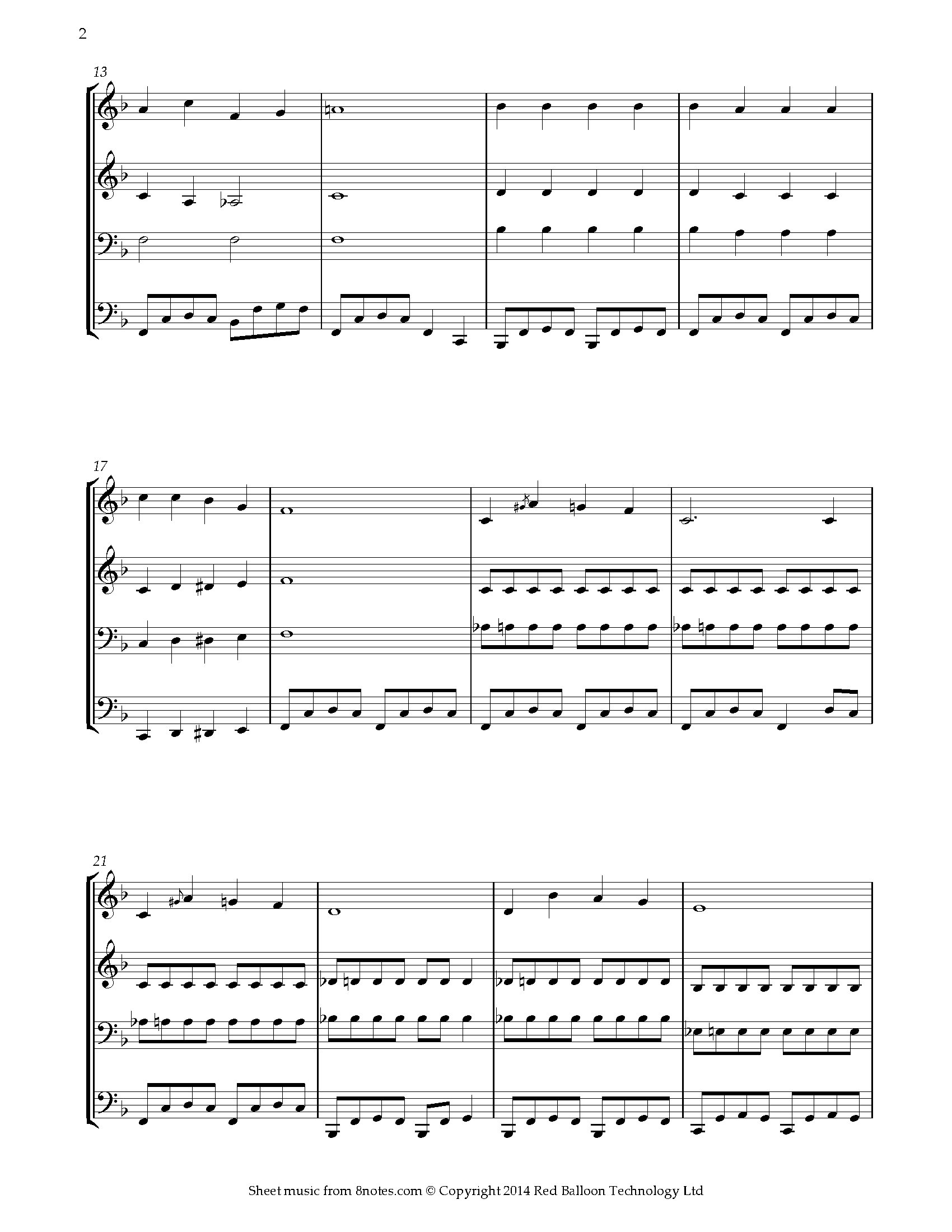 David Bruce Jingle Bells Boogie Sheet music for Flexible Brass Ensemble 4 Players