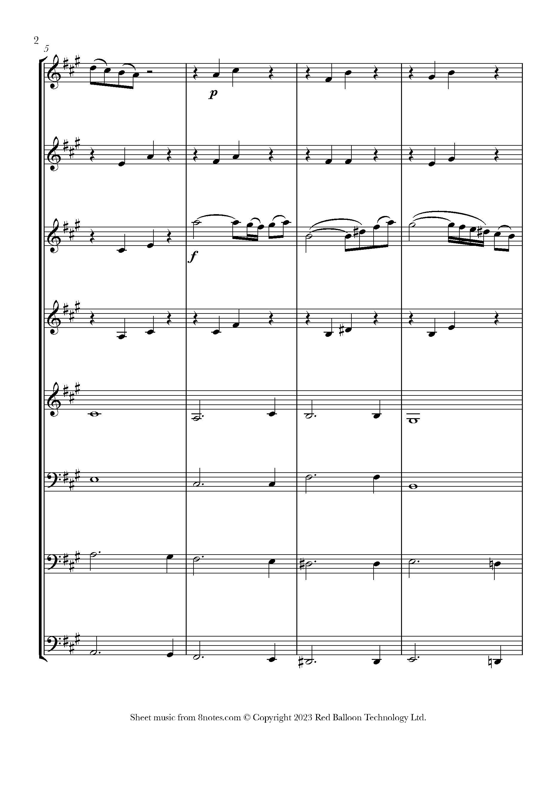 Bach Violin Concerto BWV 1056 2nd mvt Sheet music for Flexible String