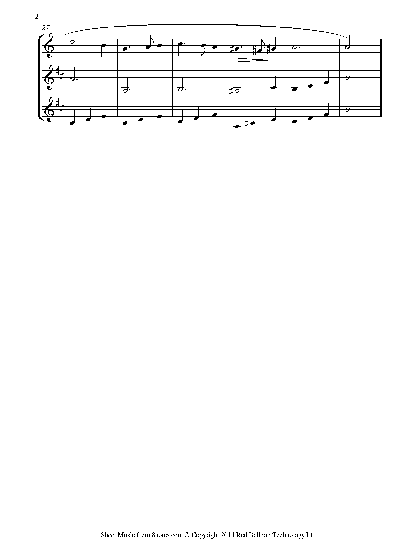 Greensleeves Sheet music for