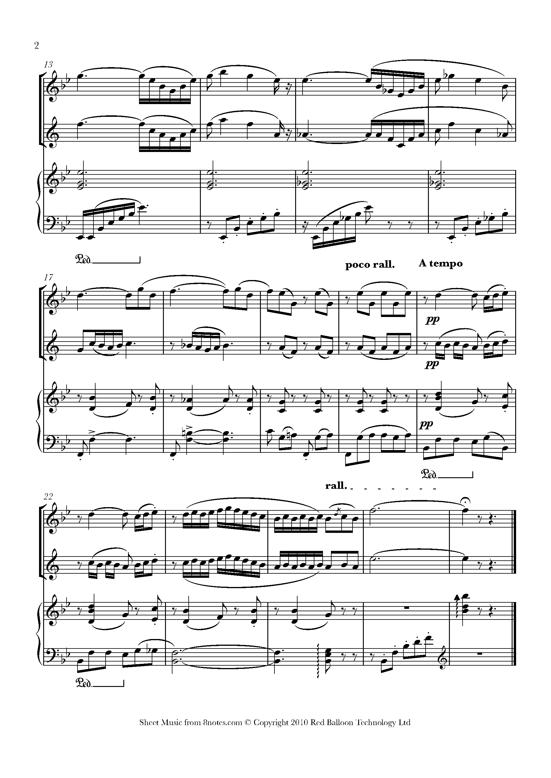 ﻿Delibes Flower Duet from Lakme Sheet music for Duet
