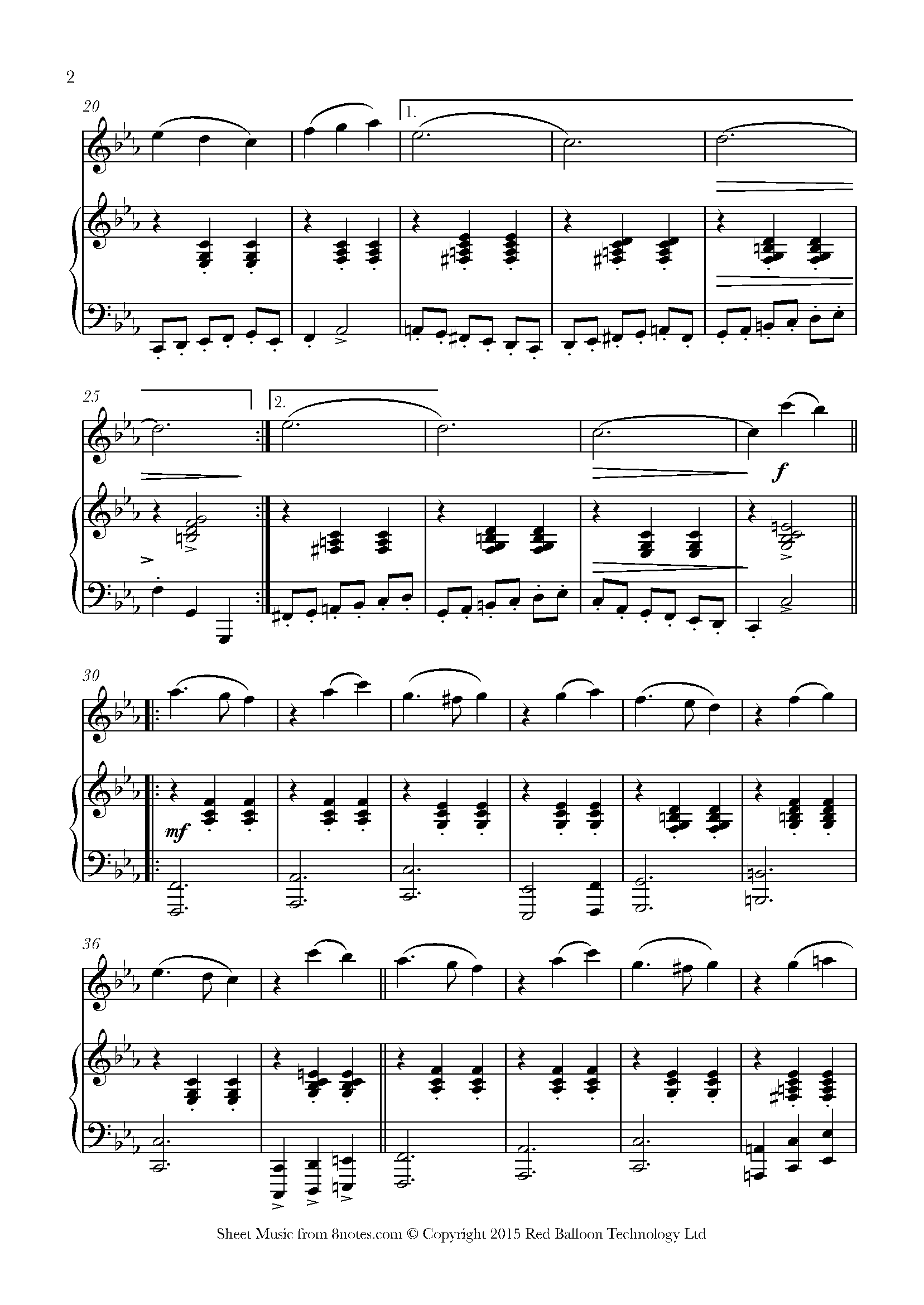 All My Love Sheet music for Flute