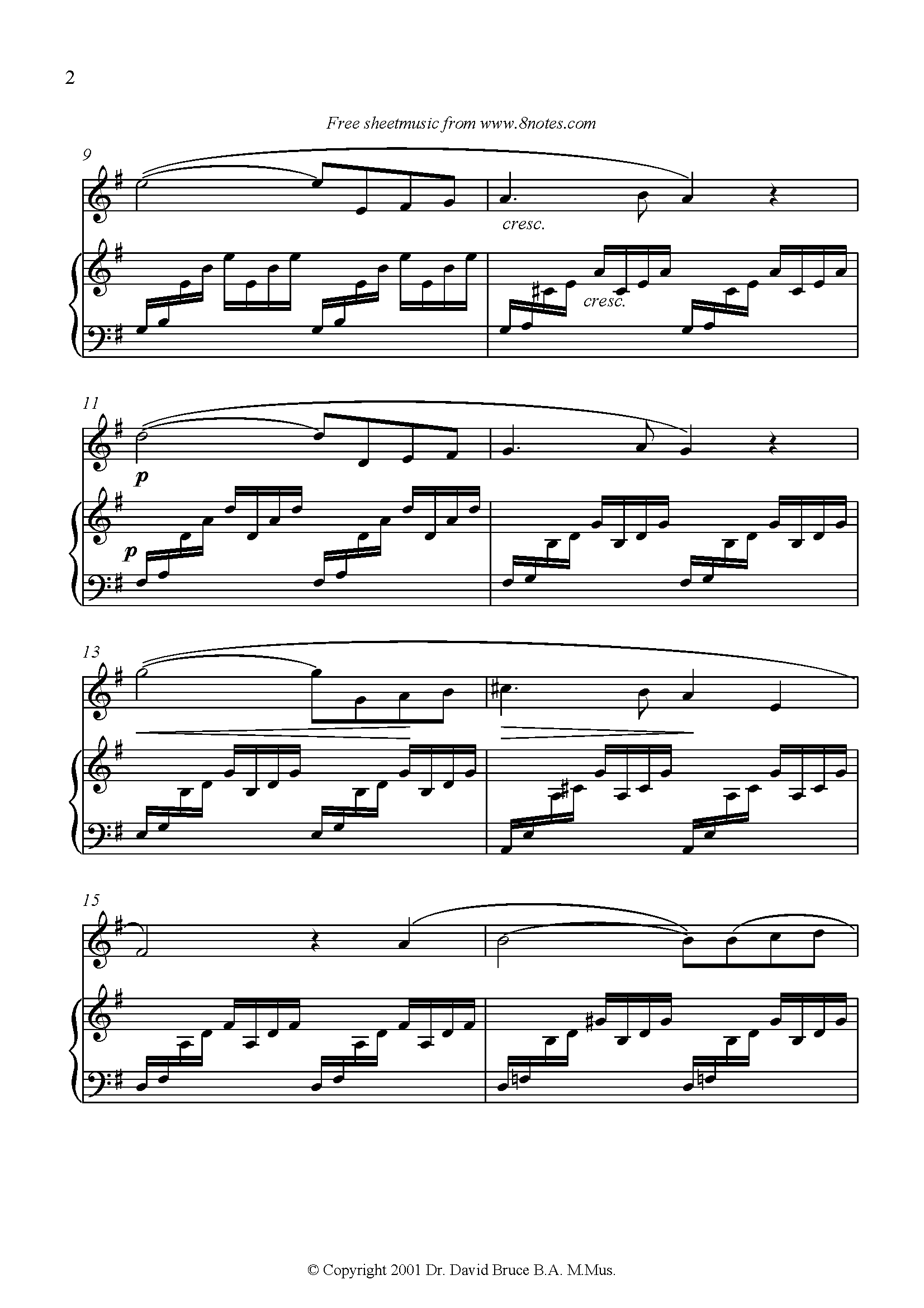 Gounod Ave Maria Sheet music for Flute