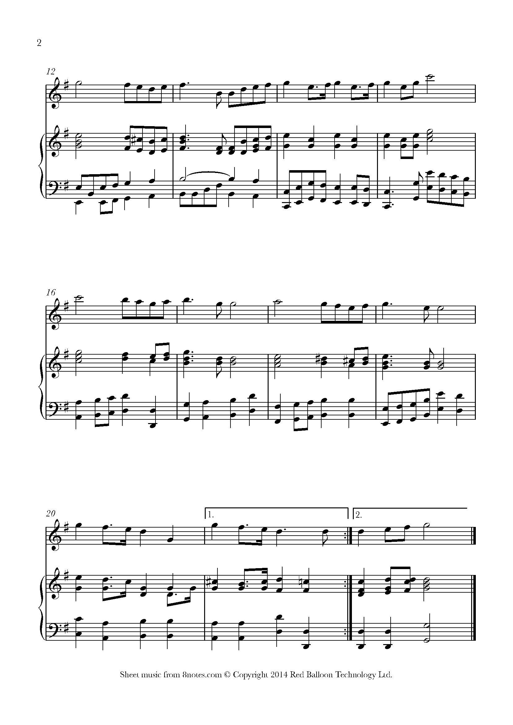 National Anthem of Russia (Alexandrov) Sheet music for Flute