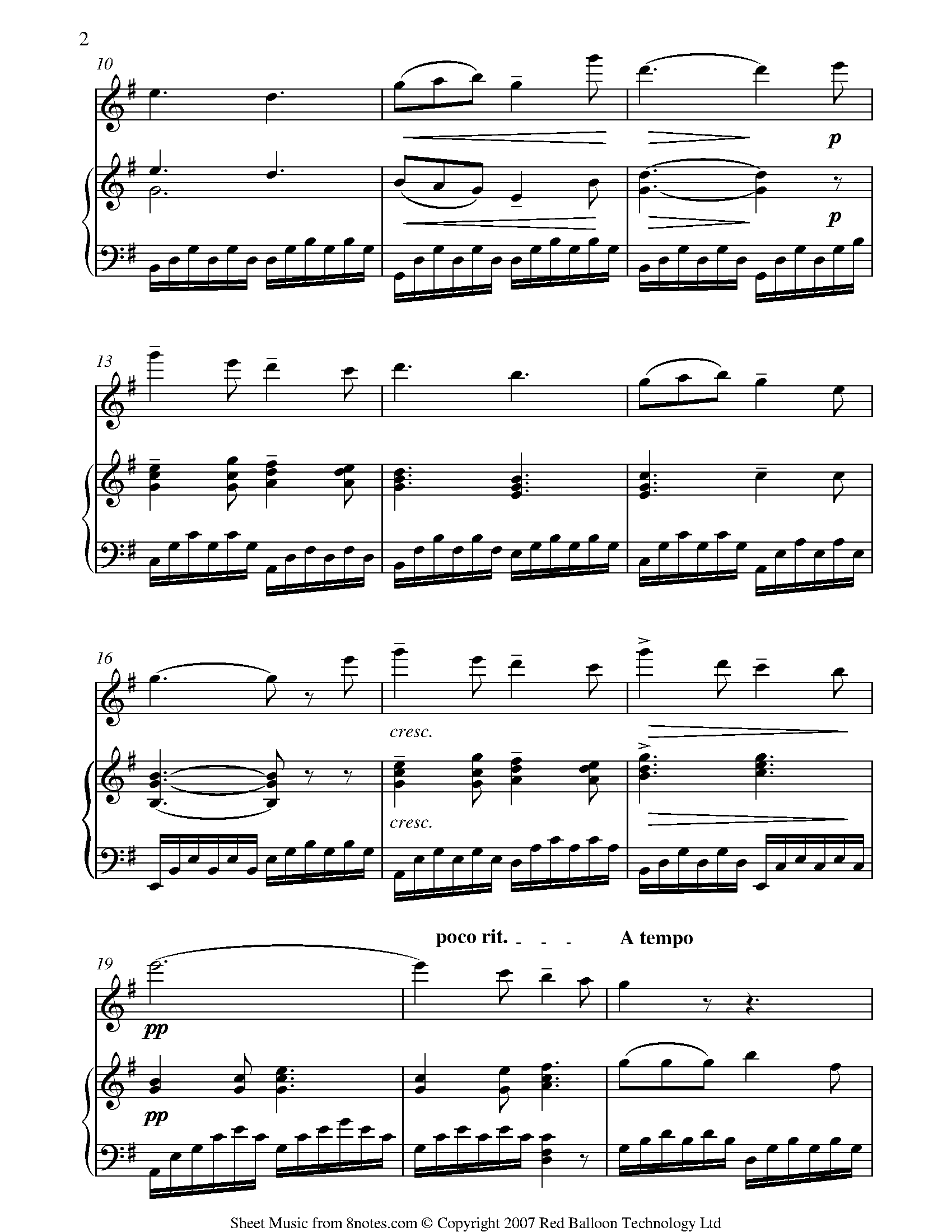 Isaac Dean dome Puccini - O mio babbino caro Sheet music for Flute - 8notes.com