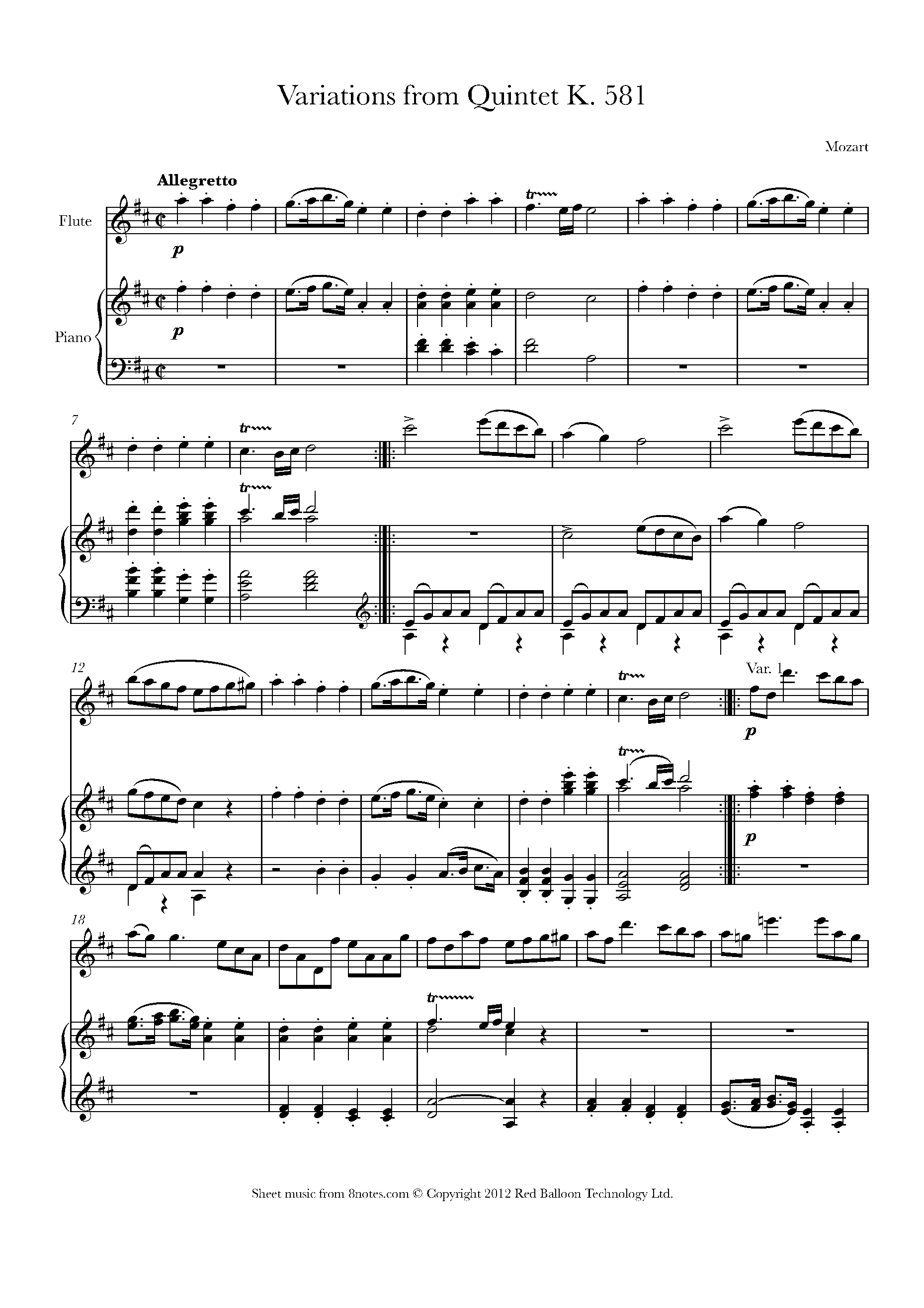 Free Flute Sheet Music, Lessons & Resources