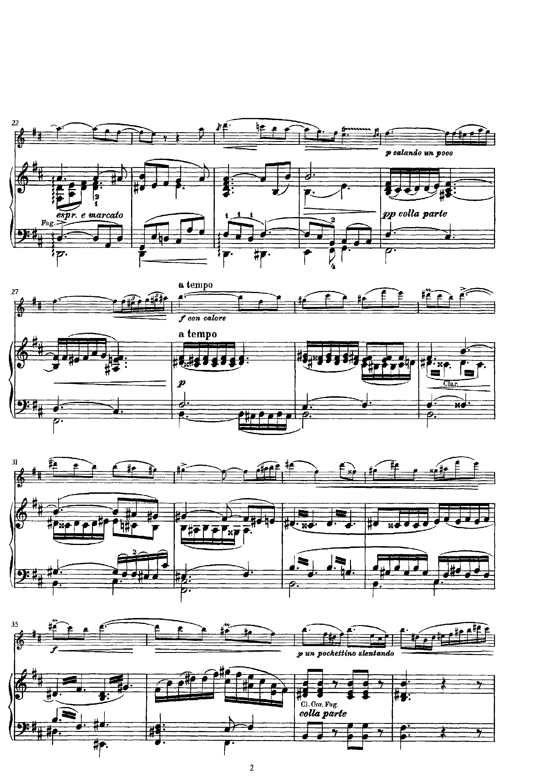 Flute Concerto, Op.283 by Carl Reinecke Sheet Music arranged by 8notes.com for Flute - 1 of 30 pages