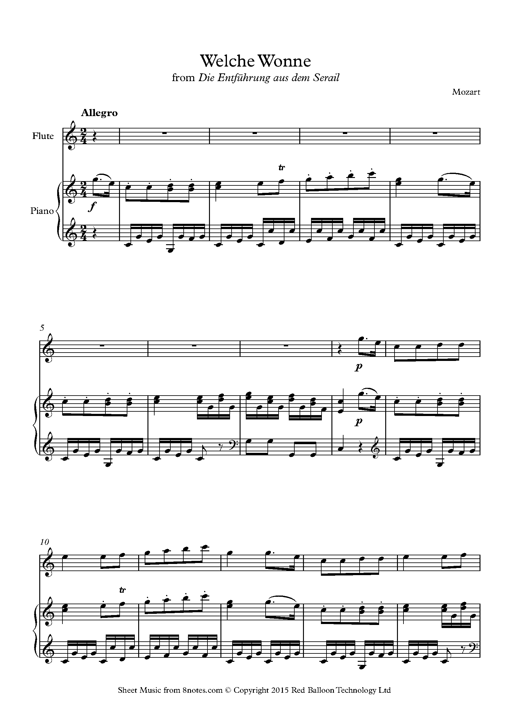 Free Flute Sheet Music, Lessons & Resources