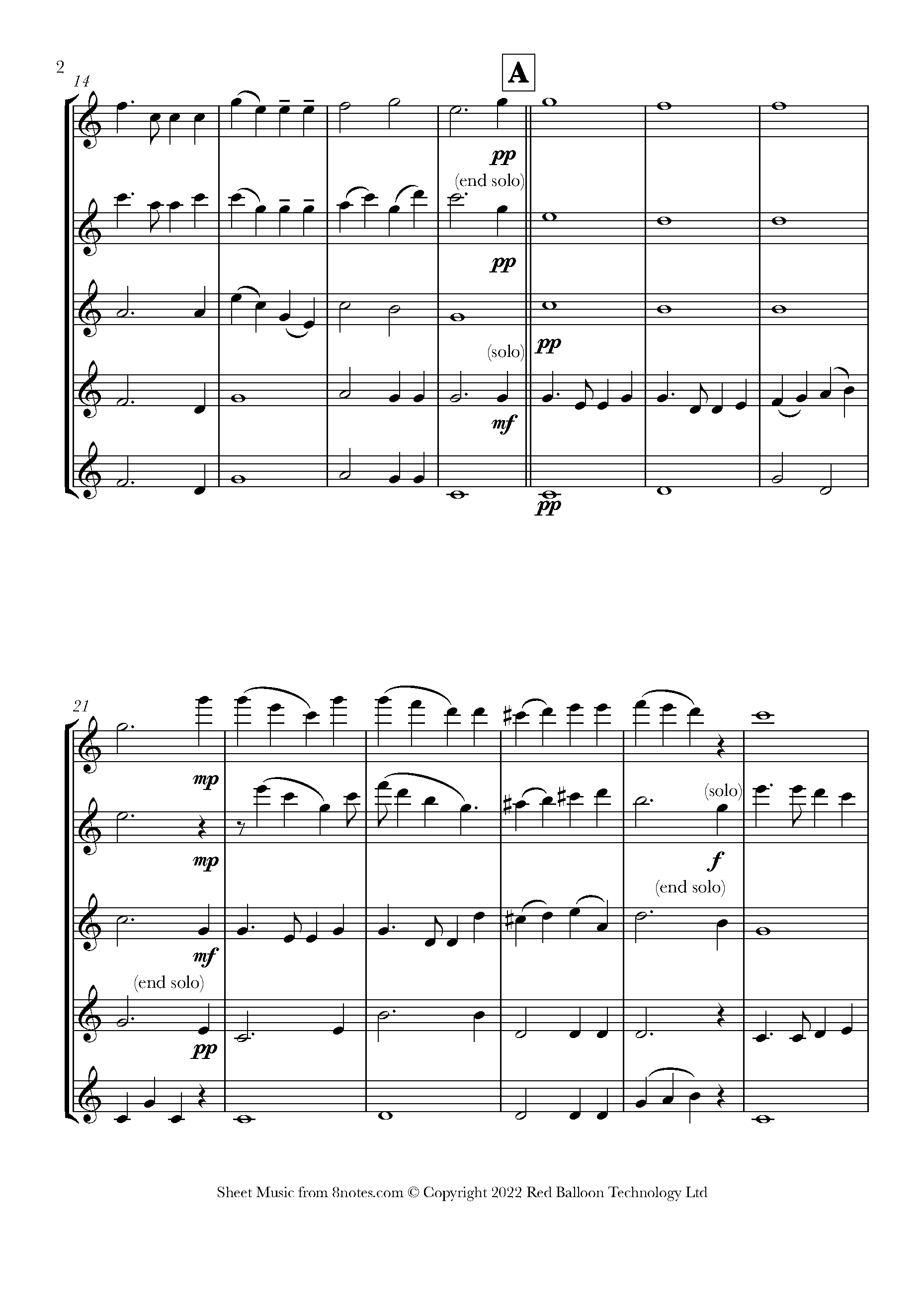 Samuel A. Ward America the Beautiful Sheet music for Flute Choir