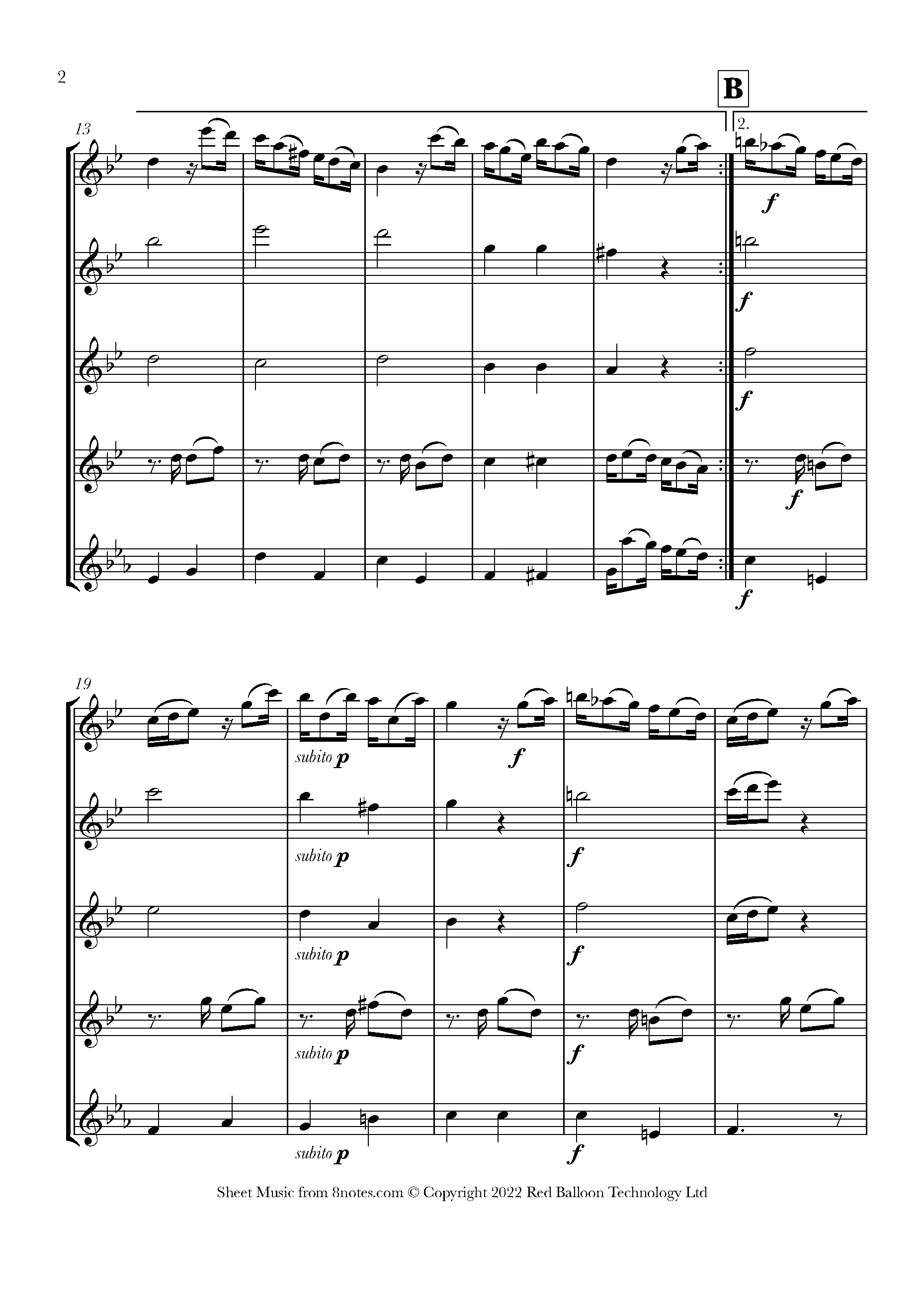 Nazareth, Ernesto Tango Habanera Sheet music for Flute Choir