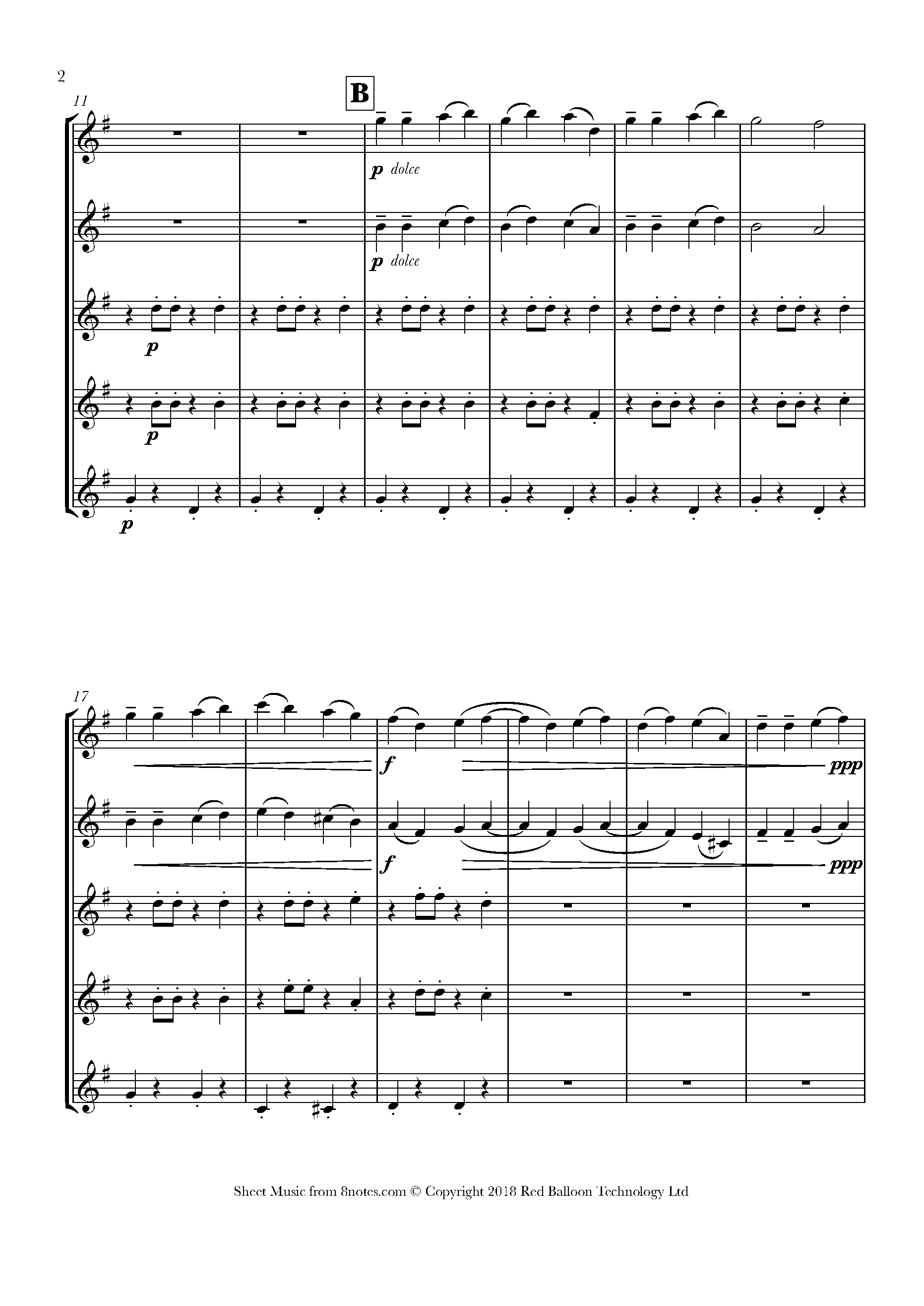 Yankee Doodle Sheet Music For Flute Choir 8notes Com Yankee Doodle Sheet Music For Flute Choir 8notes Com