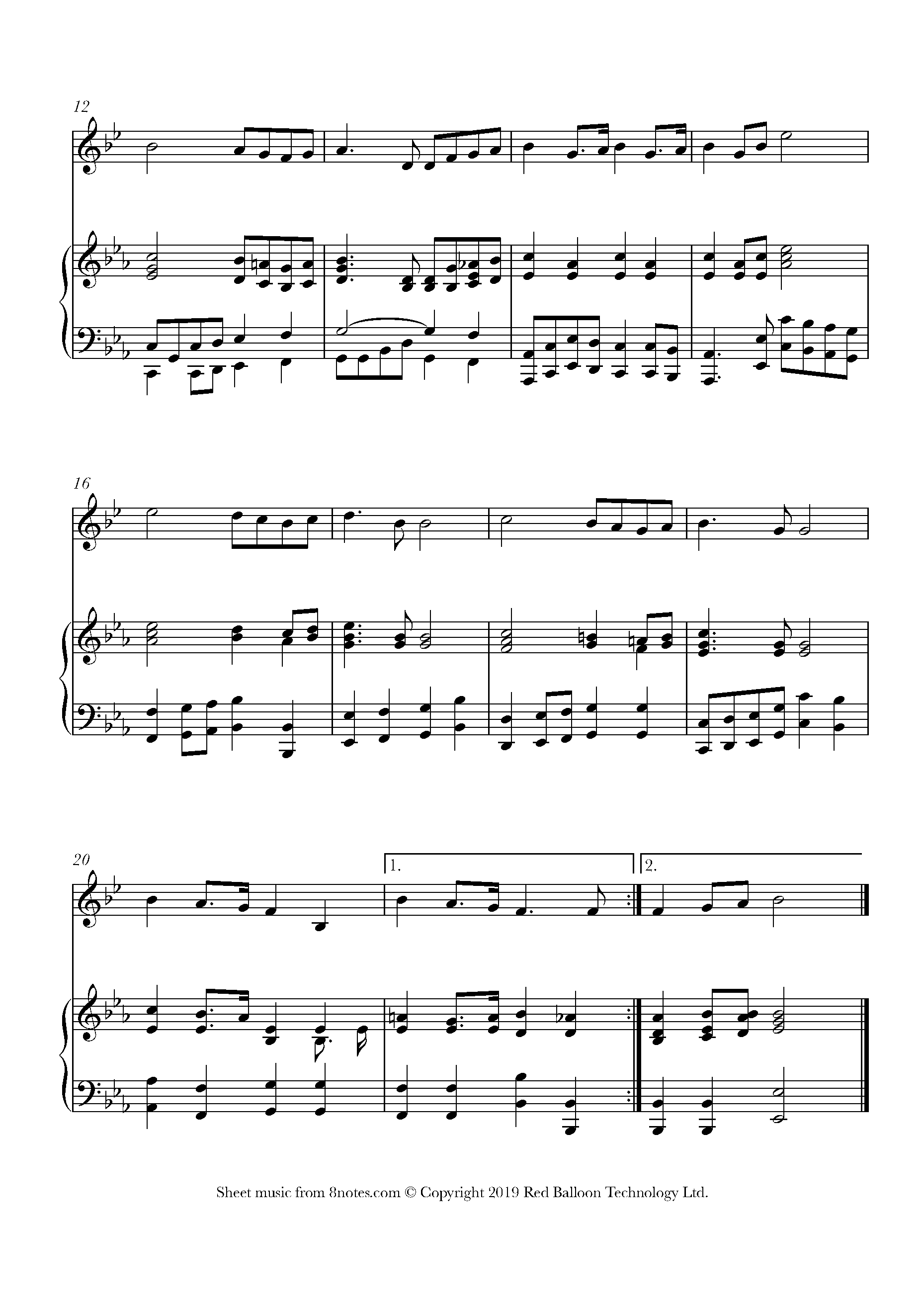 National Anthem of Sheet music for French - 8notes.com