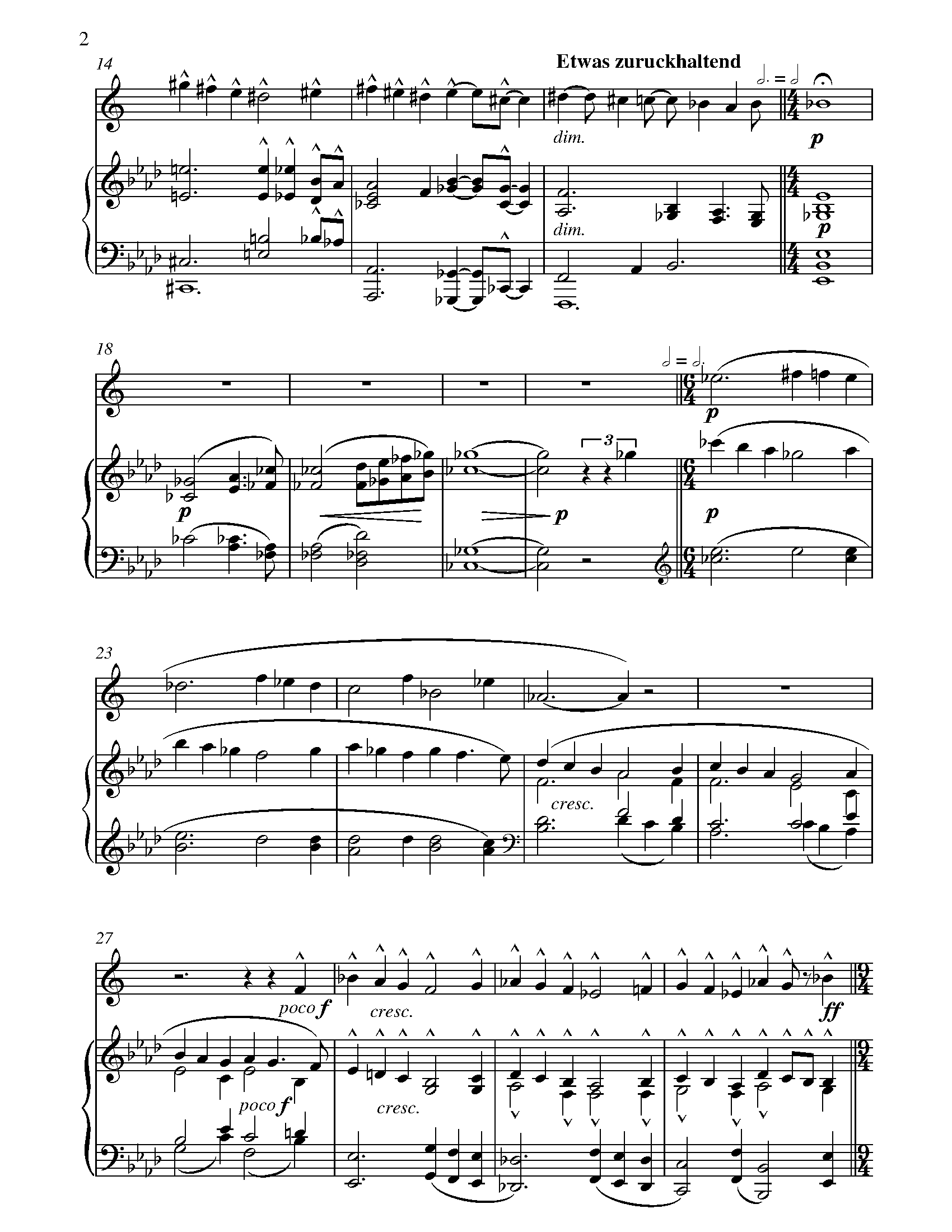 Wagner - Themes from Parsifal Sheet music for French Horn - 8notes.com