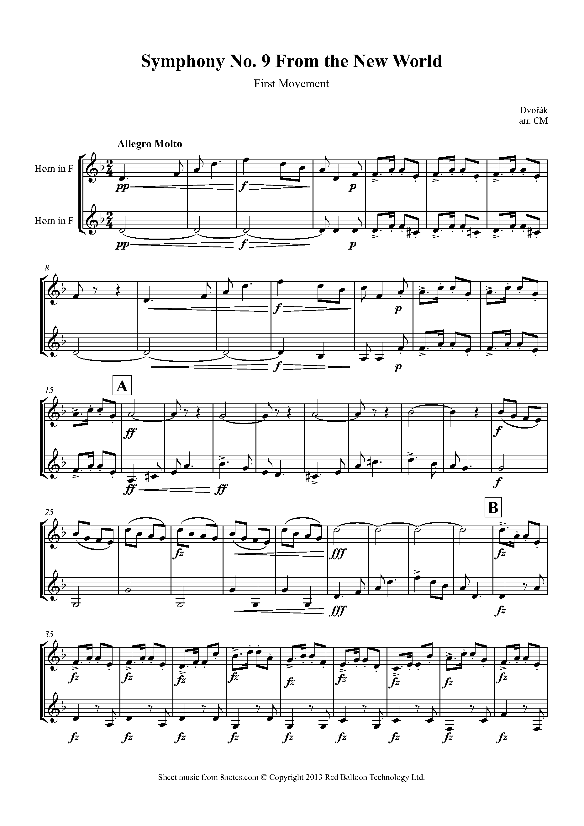 dvo-k-symphony-no-9-from-the-new-world-1st-movement-sheet-music