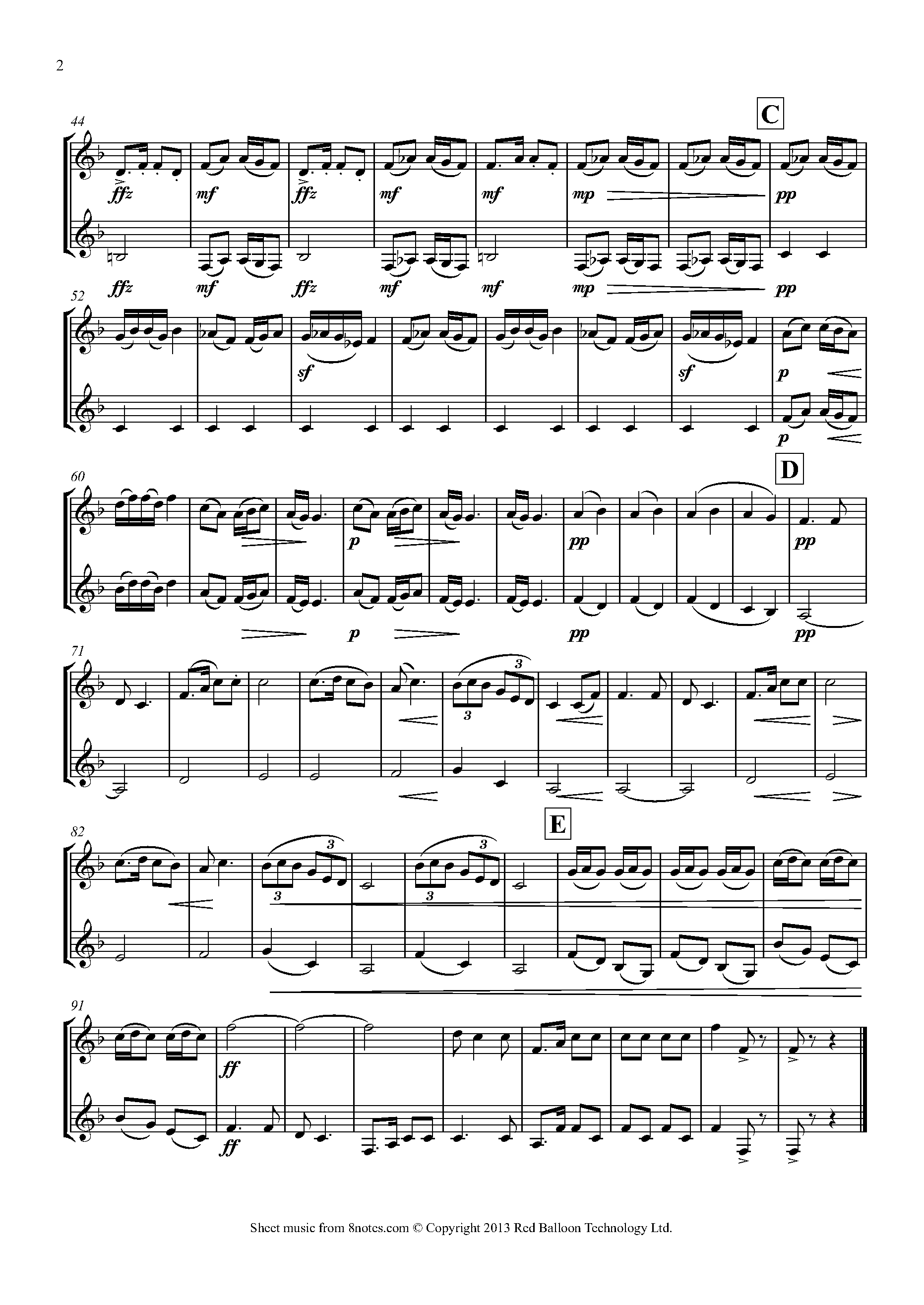 Dvořák Symphony No. 9 From the New World 1st movement Sheet music