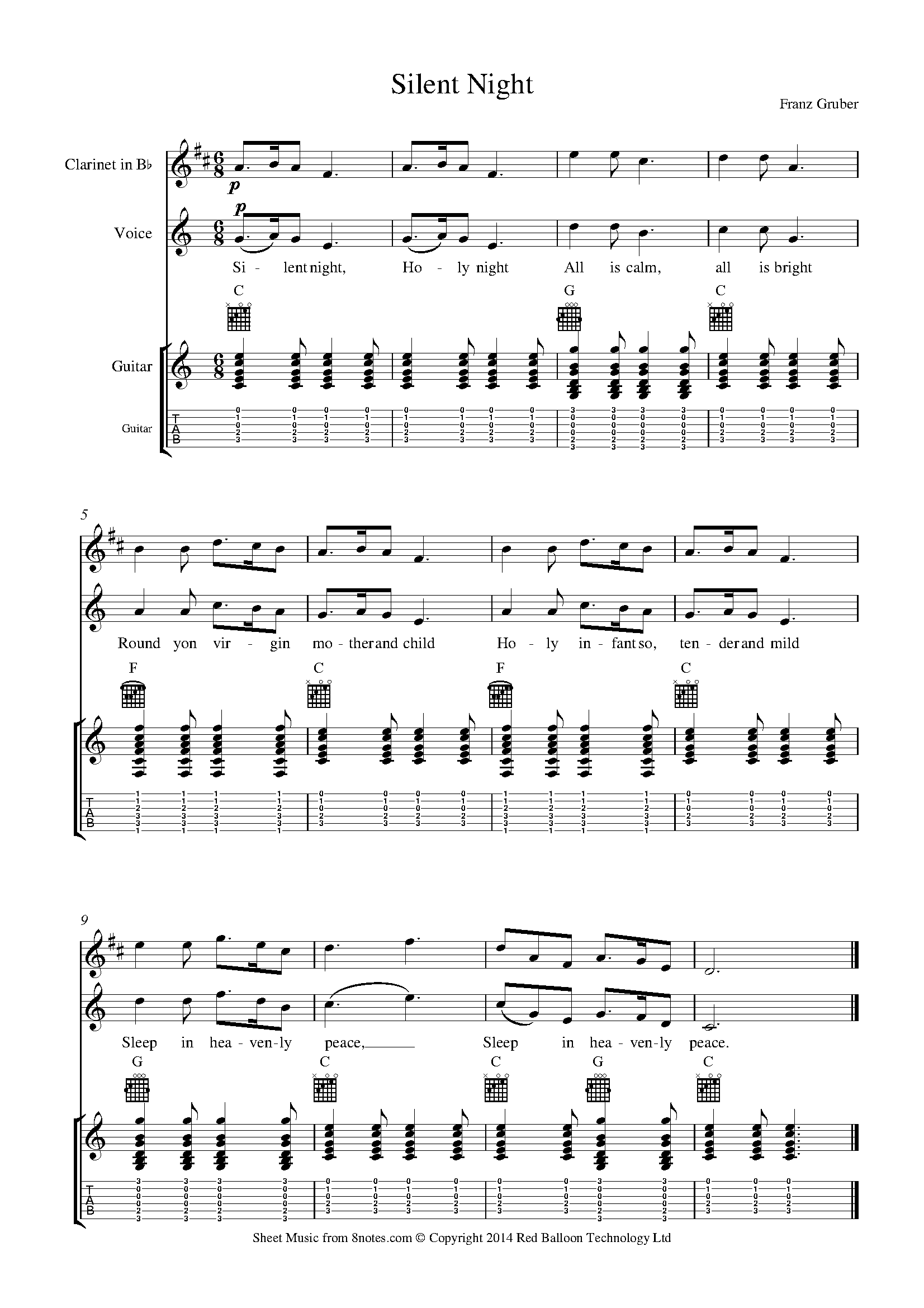 Guitar and clarinet duets discount