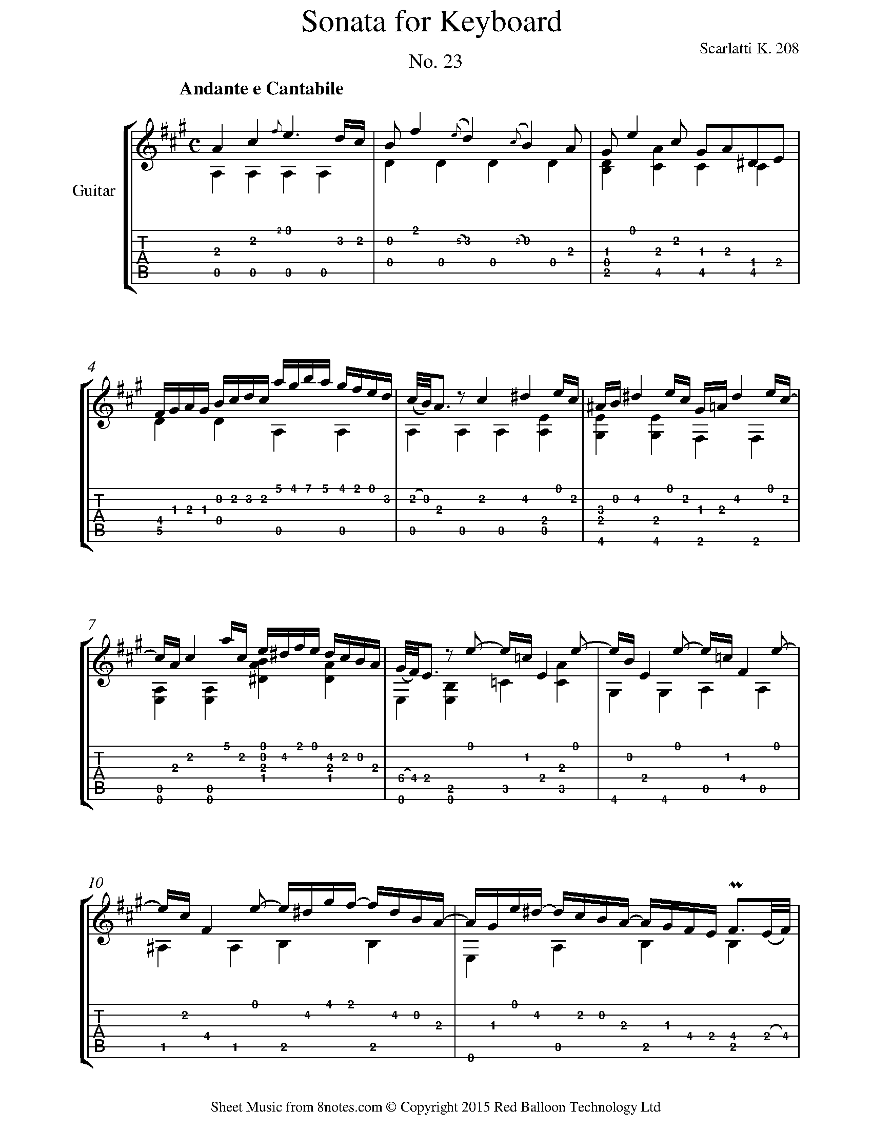Free Guitar Sheet Music Lessons Resources 8notes