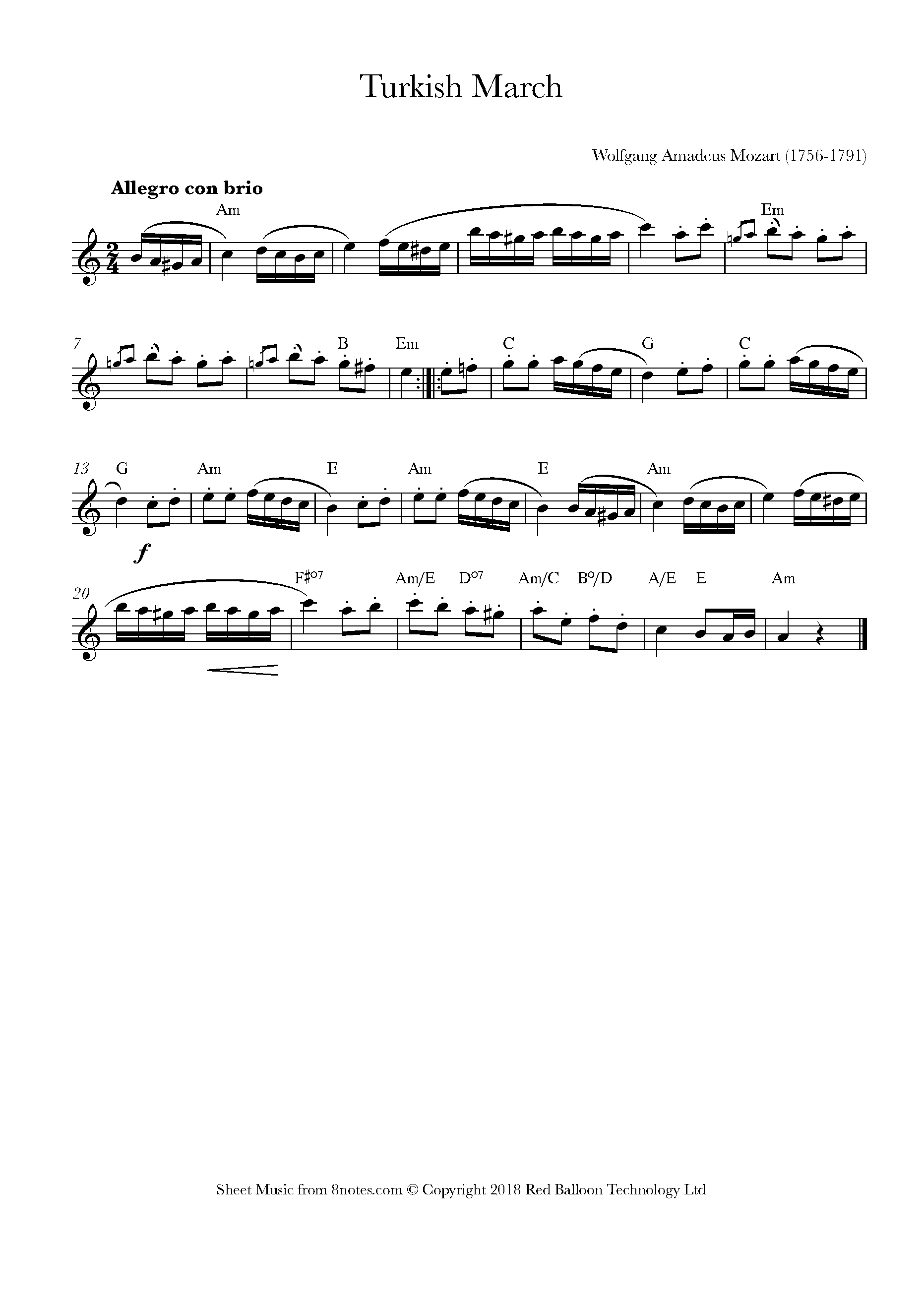 turkish march | piano tutorial - popartillustrationretro