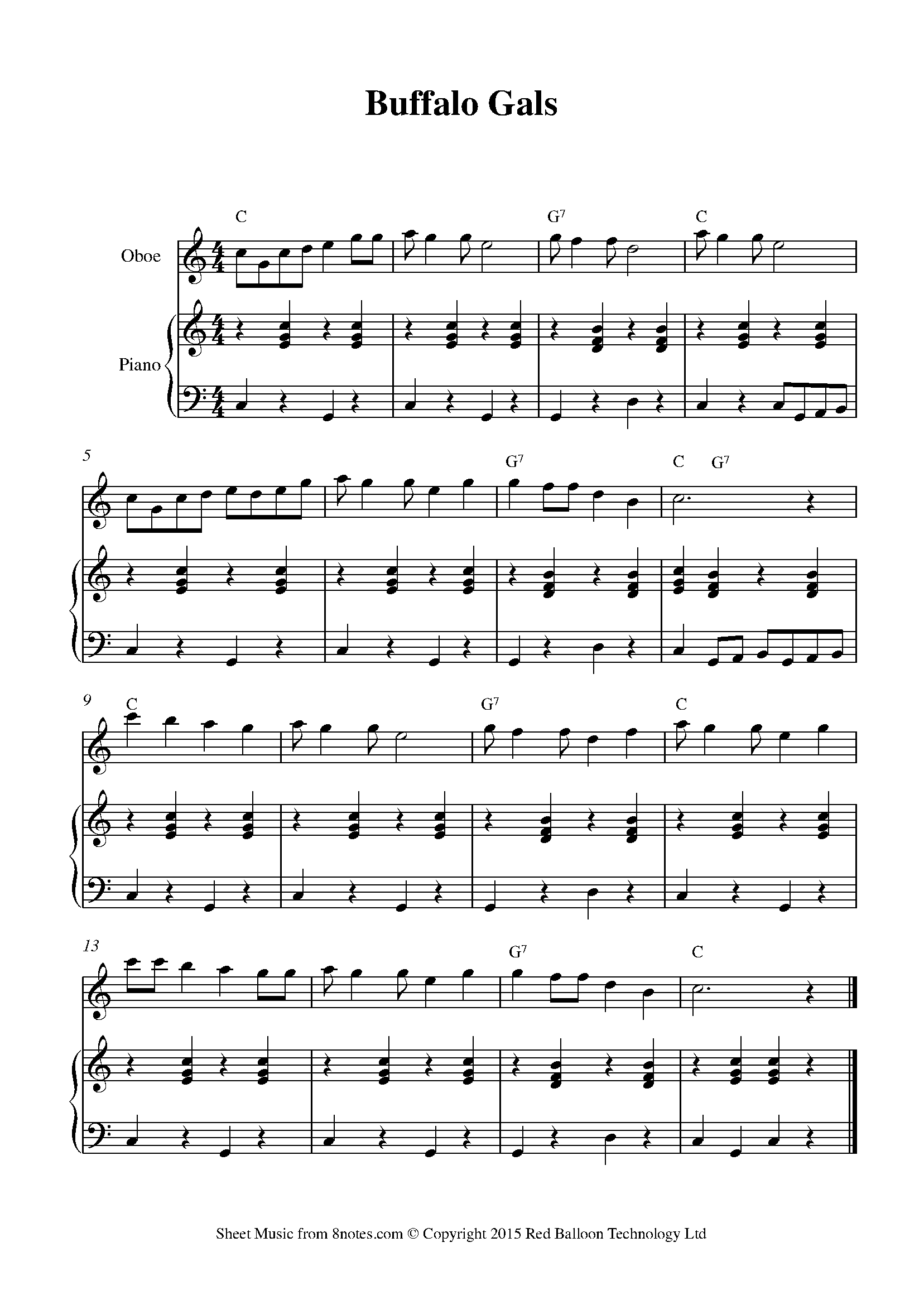 Oboe Chart