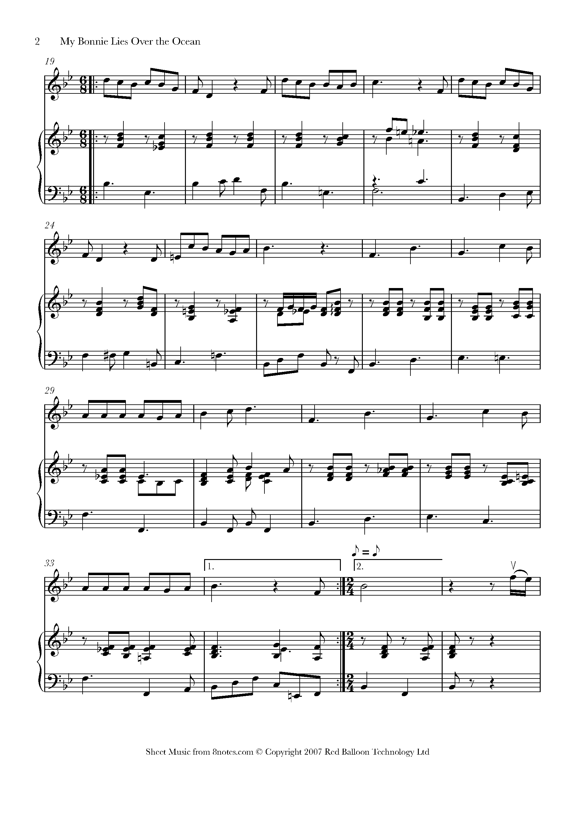 Folk Song Medley Sheet music for Oboe