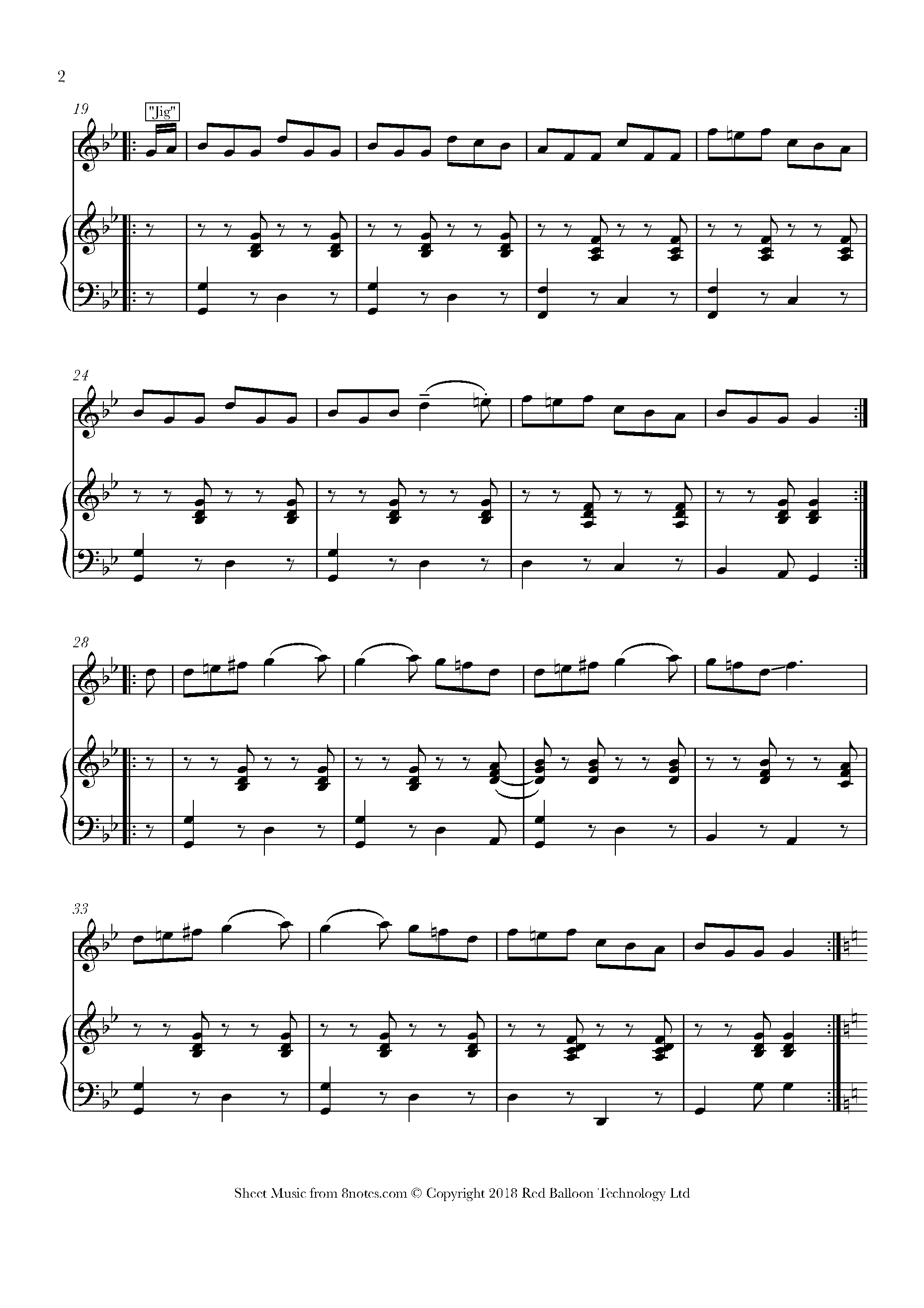 Irish Jig Medley Sheet music for Oboe
