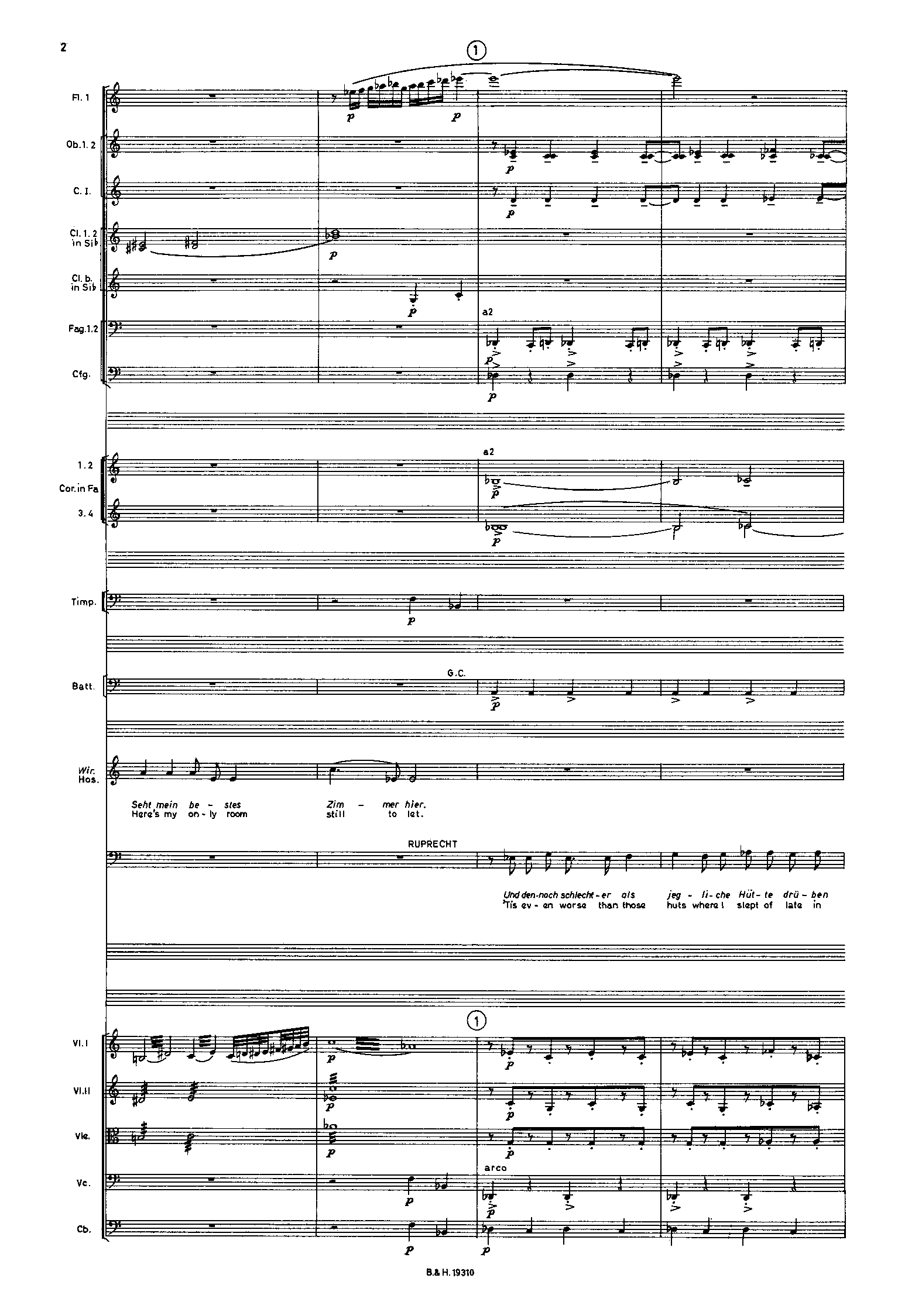 The Fiery Angel, Op.37 by Sergei Prokofiev Sheet Music arranged by 8notes.com for Opera Full Score - 1 of 634 pages