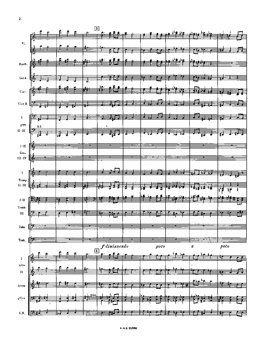 Symphony No.5, H.202 by Arthur Honegger Sheet Music arranged by 8notes.com for Orchestra - 1 of 83 pages