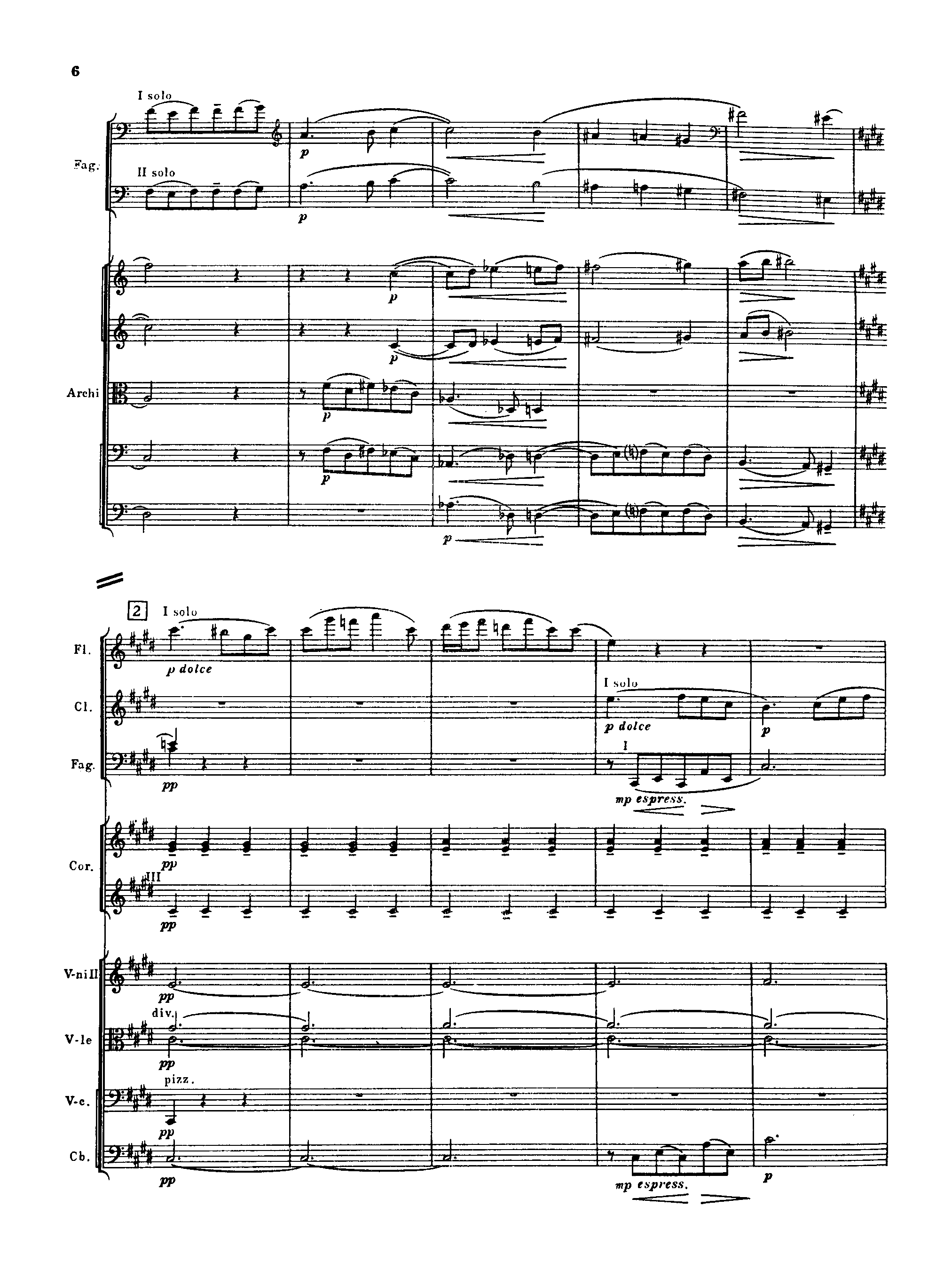 Sur le Borysthene (suite), Op.51bis by Sergei Prokofiev Sheet Music arranged by 8notes.com for Orchestra - 1 of 83 pages