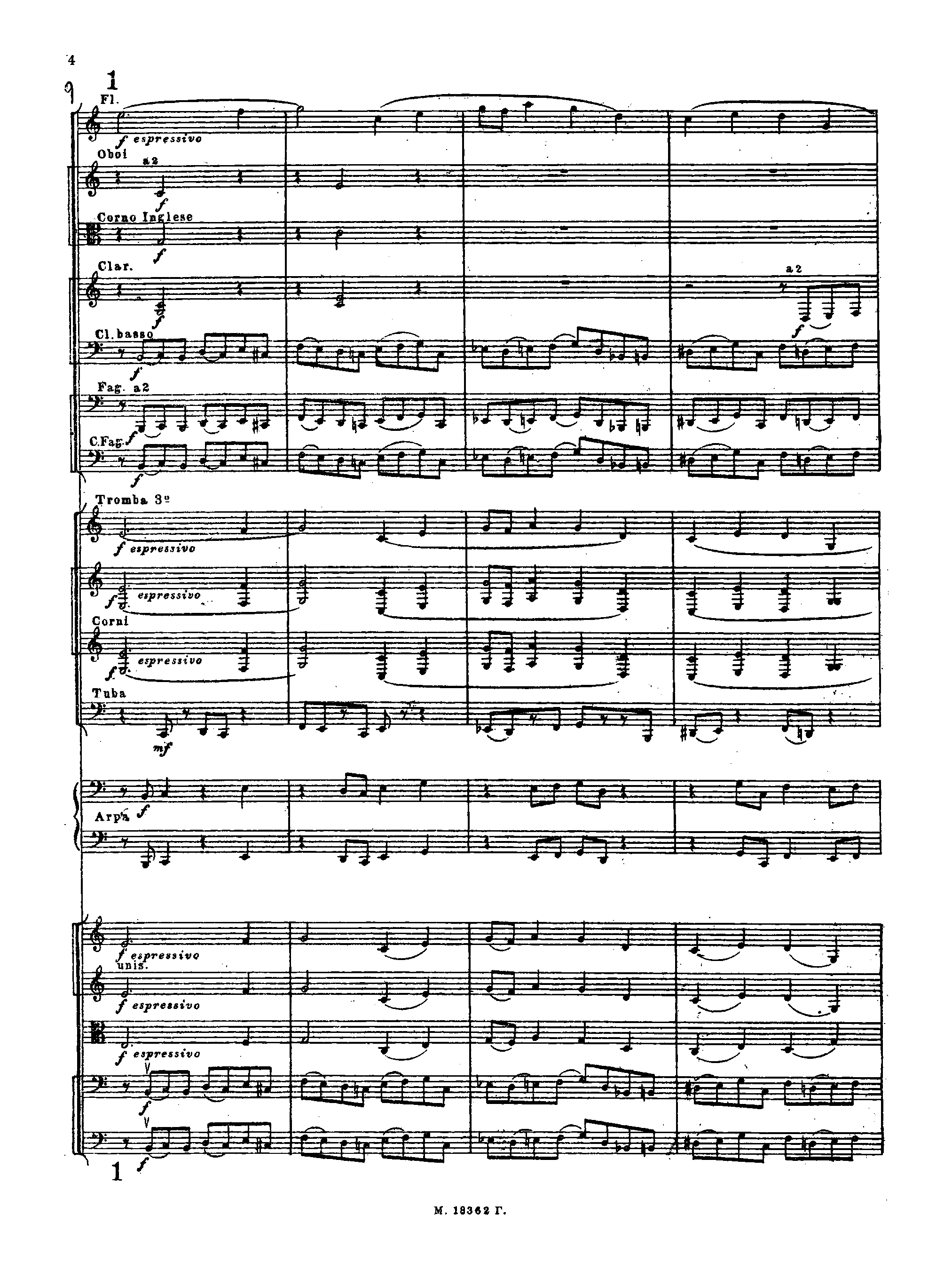 Semyon Kotko (suite), Op.81bis by Sergei Prokofiev Sheet Music arranged by 8notes.com for Orchestra - 1 of 165 pages