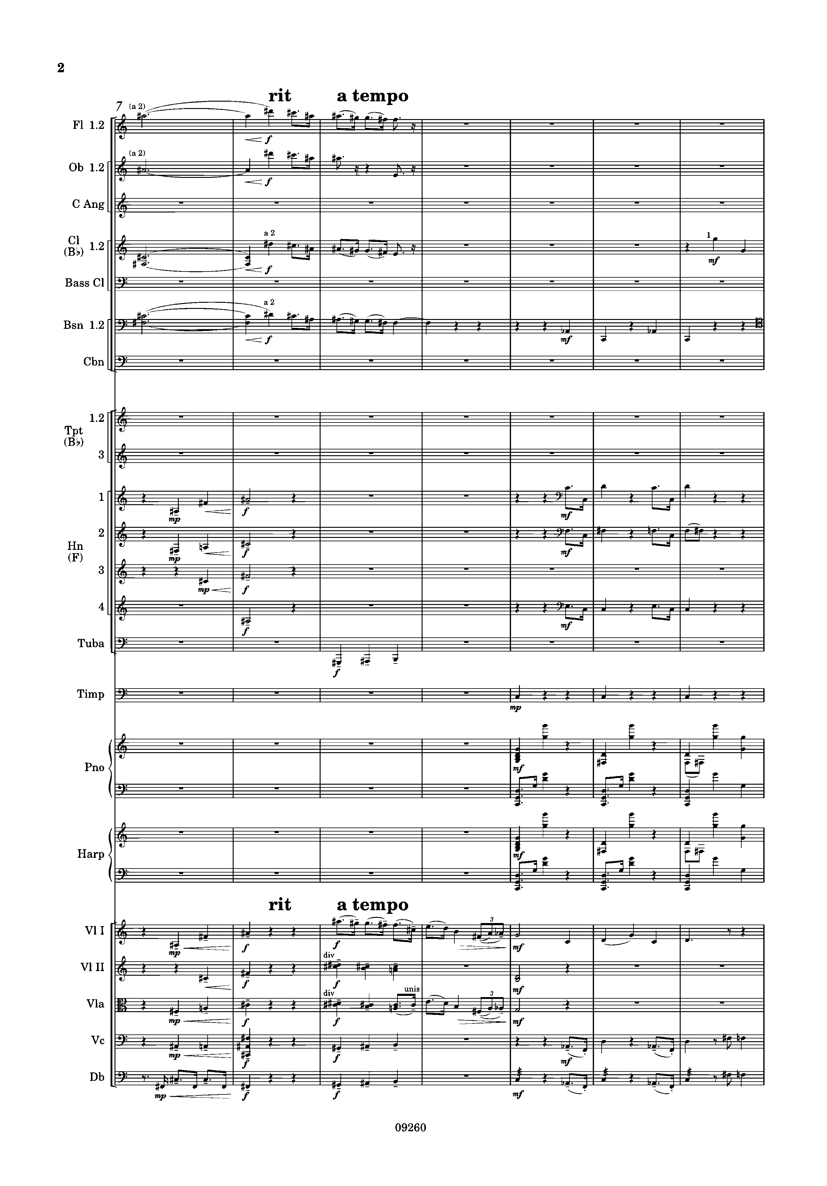 Symphony No.4, Op.47/112 by Sergei Prokofiev Sheet Music arranged by 8notes.com for Orchestra - 1 of 207 pages