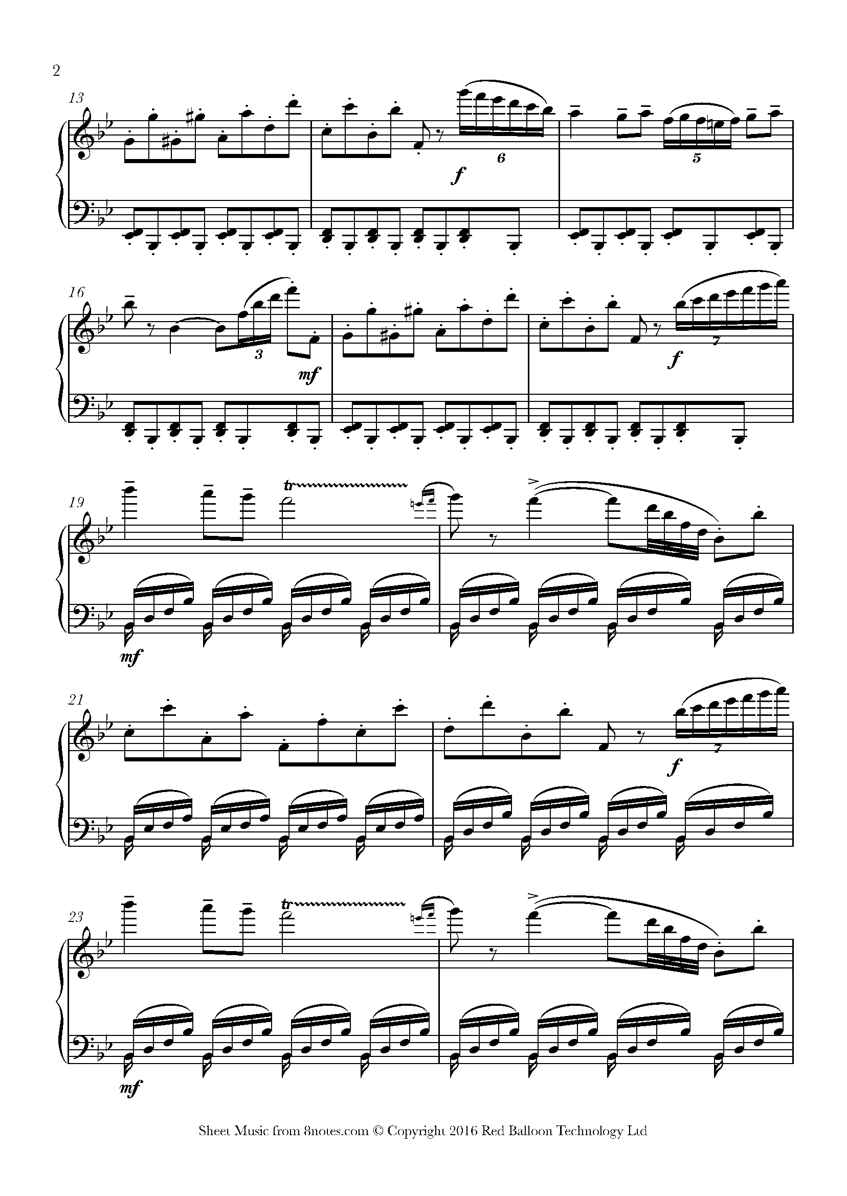 Tchaikovsky Chinese Dance from Nutcracker Suite, Op. 71a Sheet music