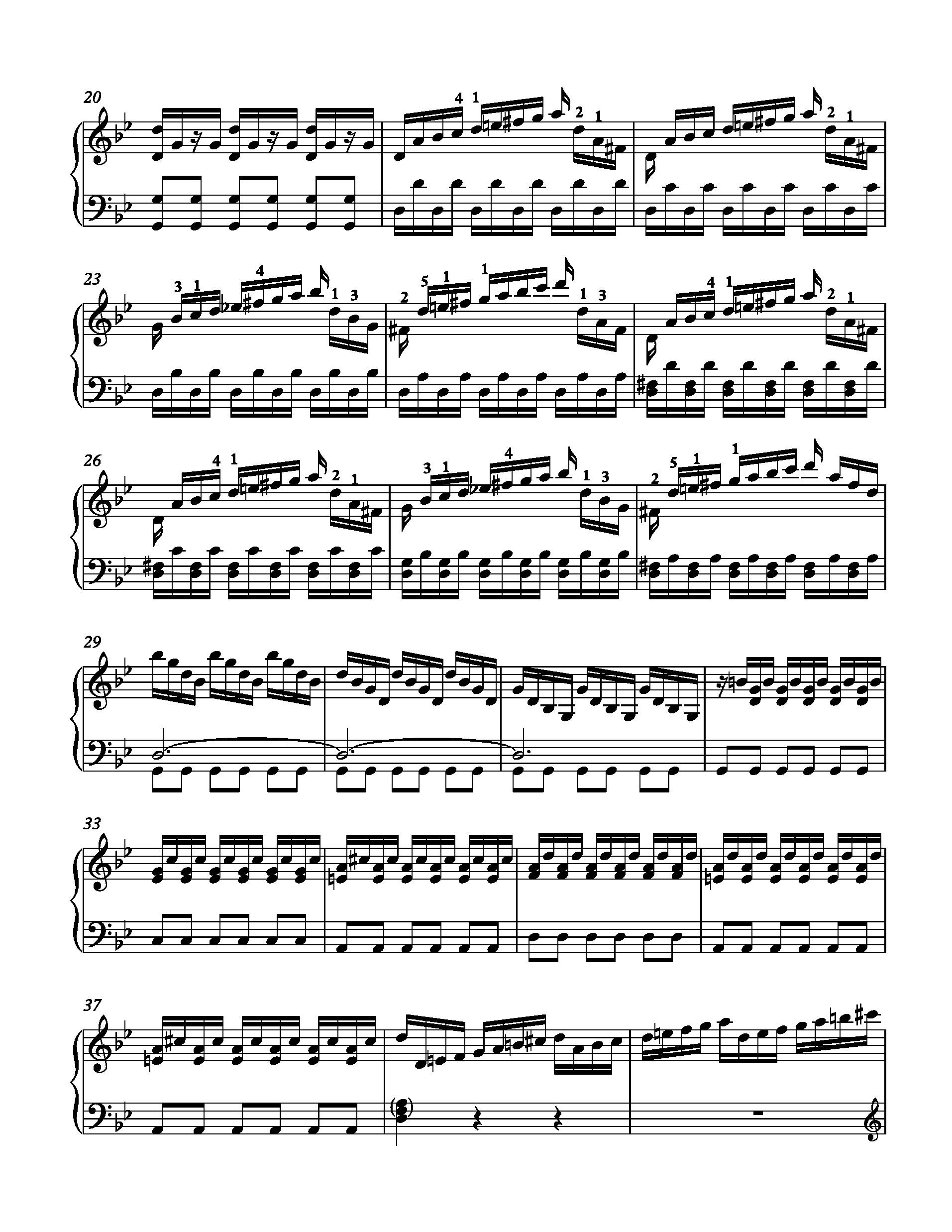 The Four Seasons Summer, 3rd Movement by Antonio Vivaldi Sheet Music arranged by 8notes.com for Piano - 1 of 8 pages