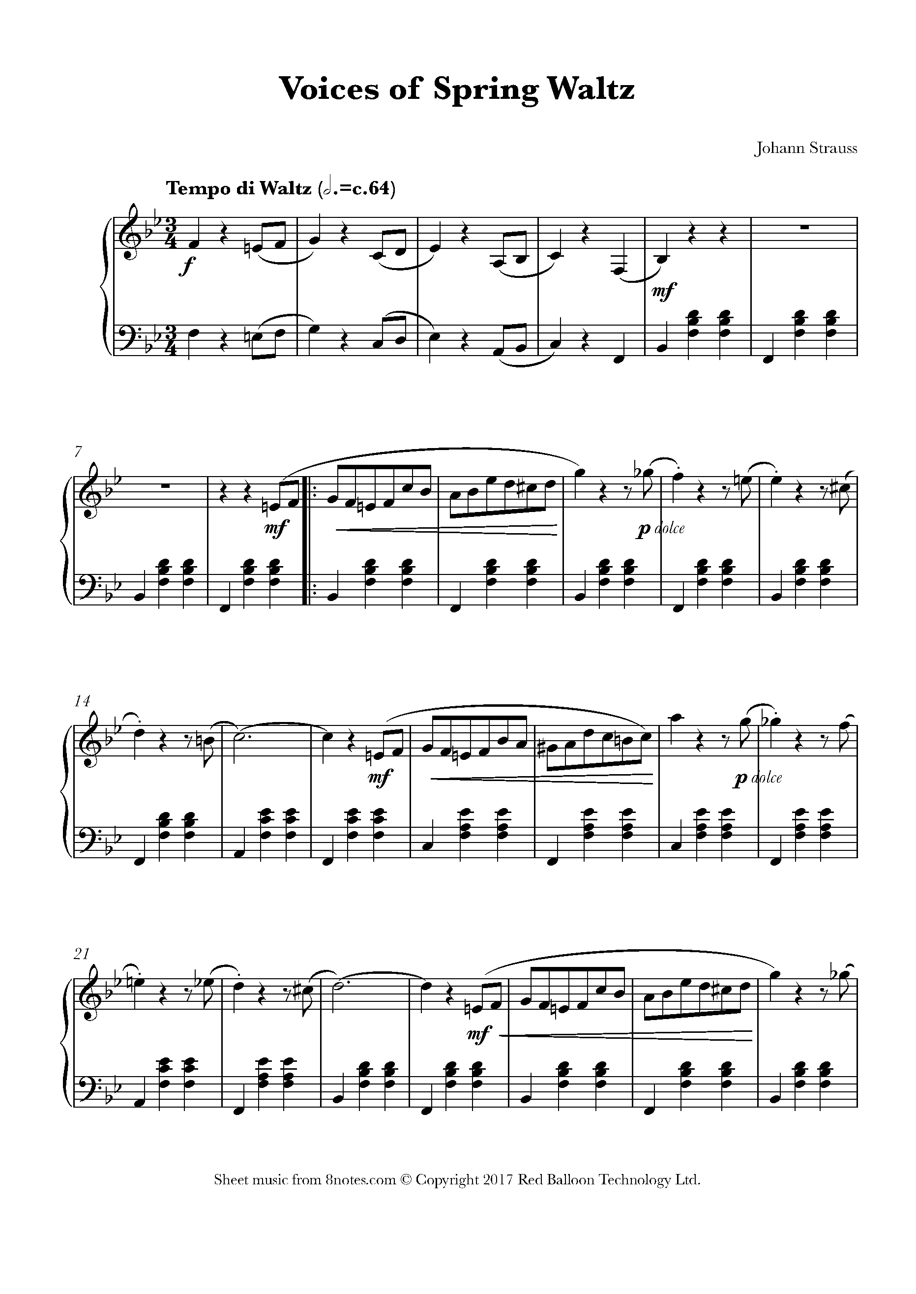 Spring waltz