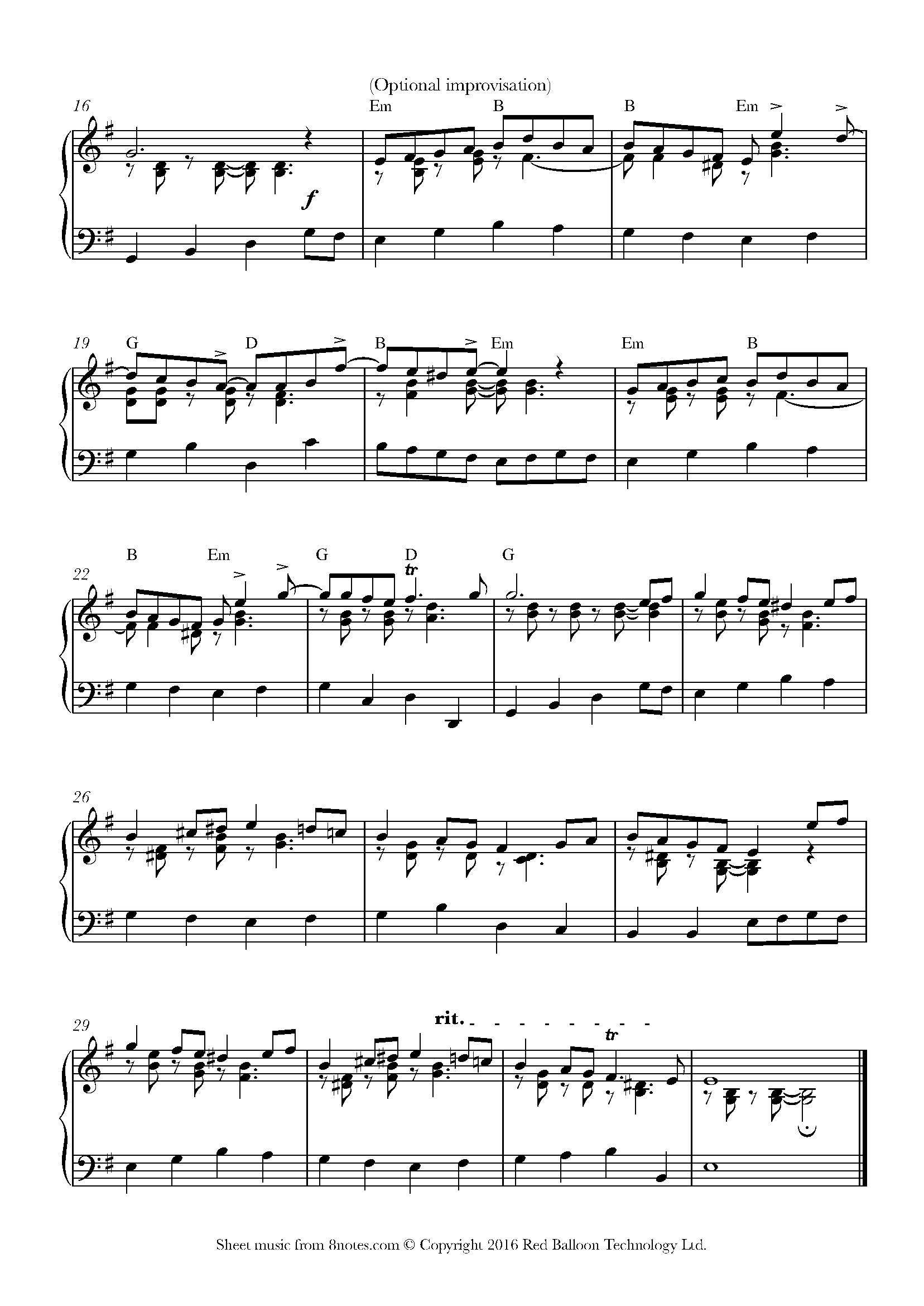 Jethro Tull Swinging Bouree (Homage to Jethro Tull) Sheet music for