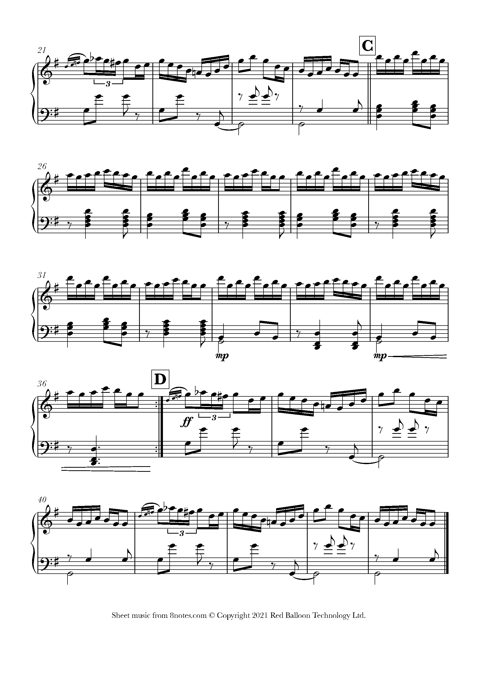 Copland Bonaparte's Retreat (Traditional Song as used in Rodeo