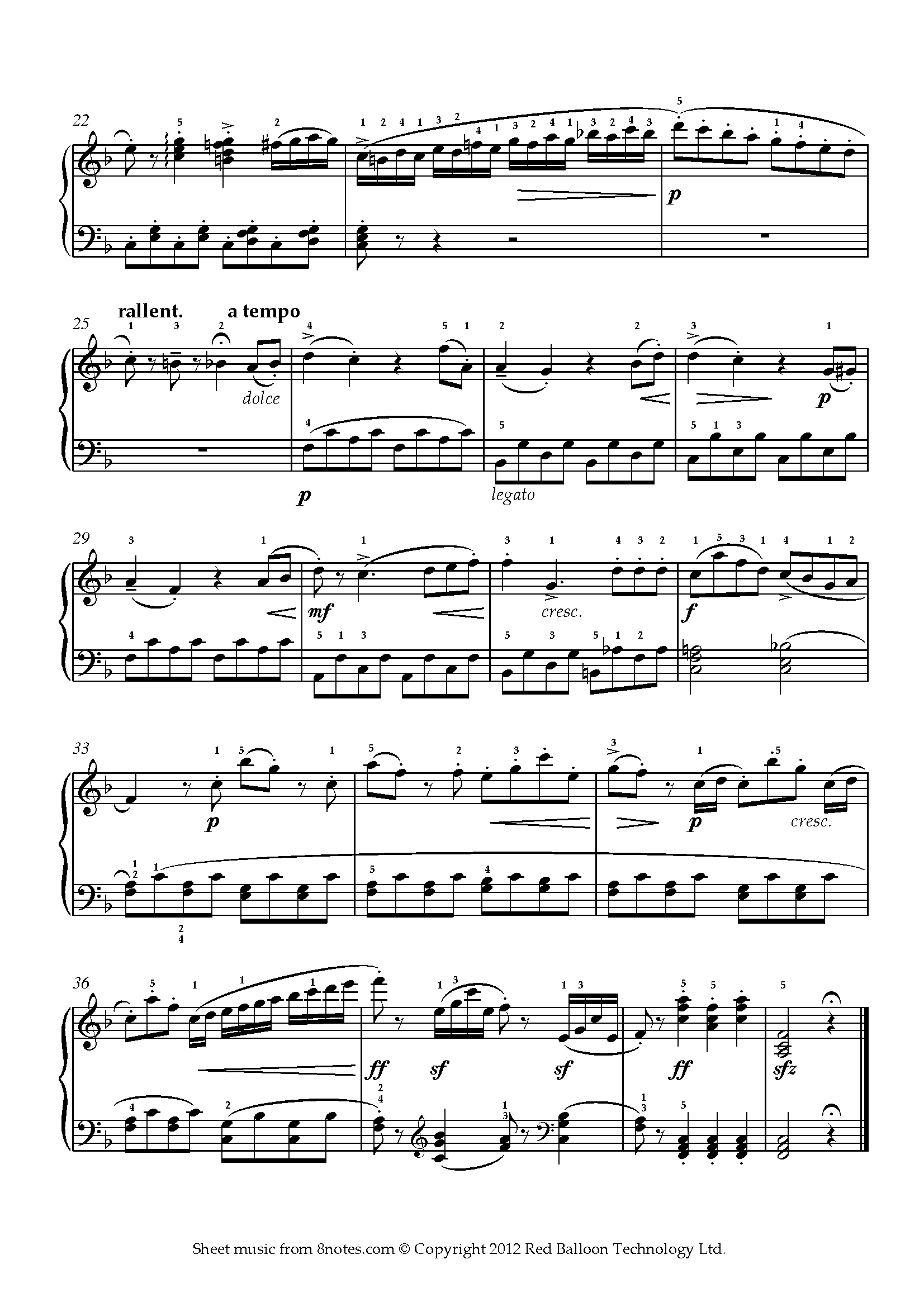 Goldberg variations single movement