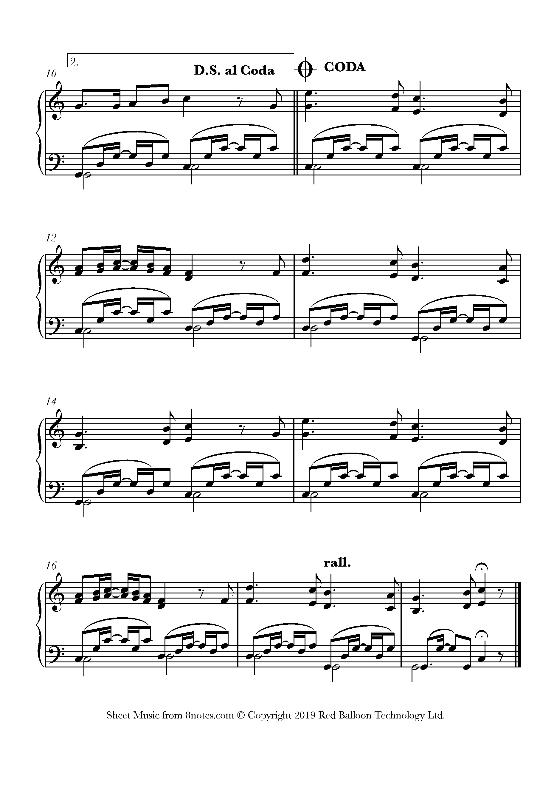 El Cafe (Argentine Trad.) Sheet music for Piano