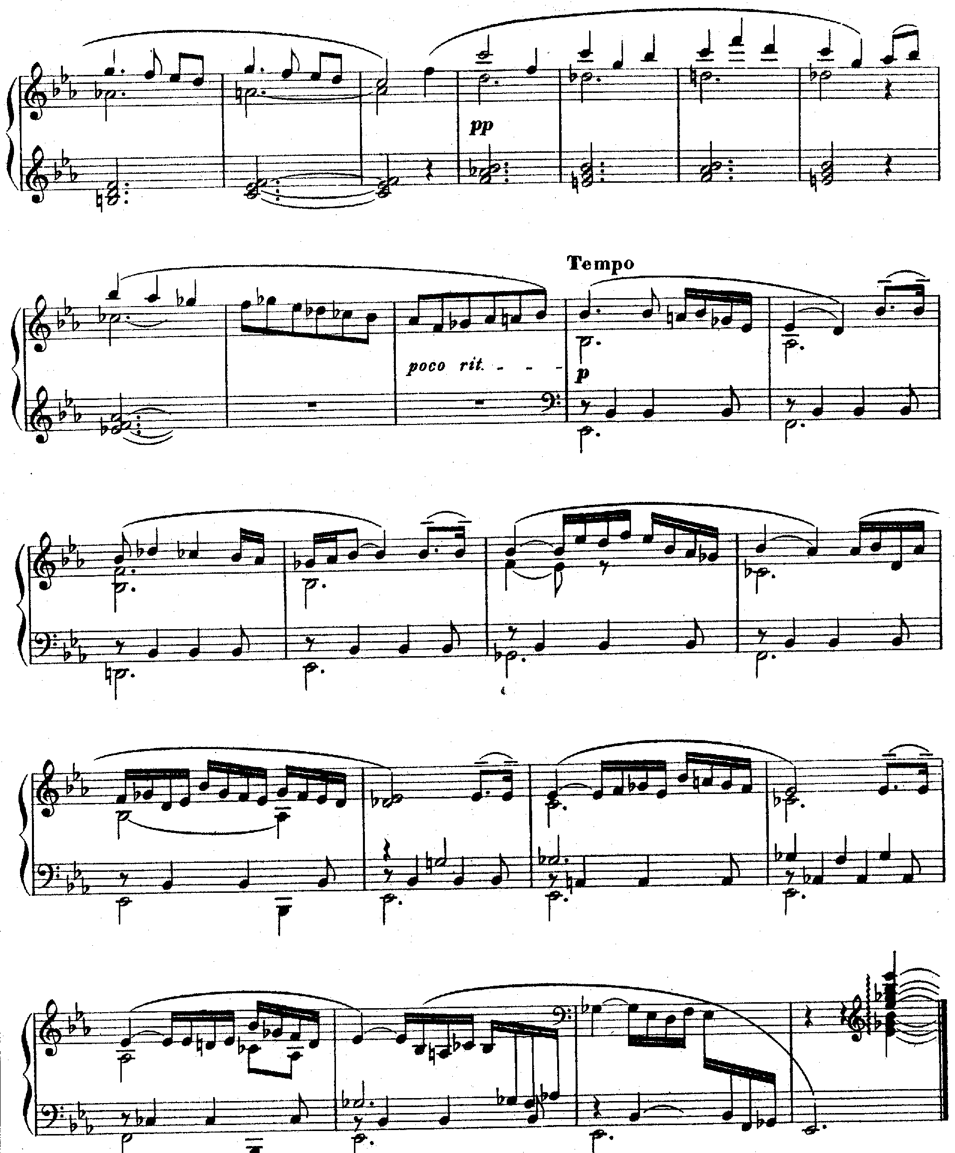3 Pieces de 'Un ami viendra ce soir', H.183a by Arthur Honegger Sheet Music arranged by 8notes.com for Piano - 1 of 2 pages