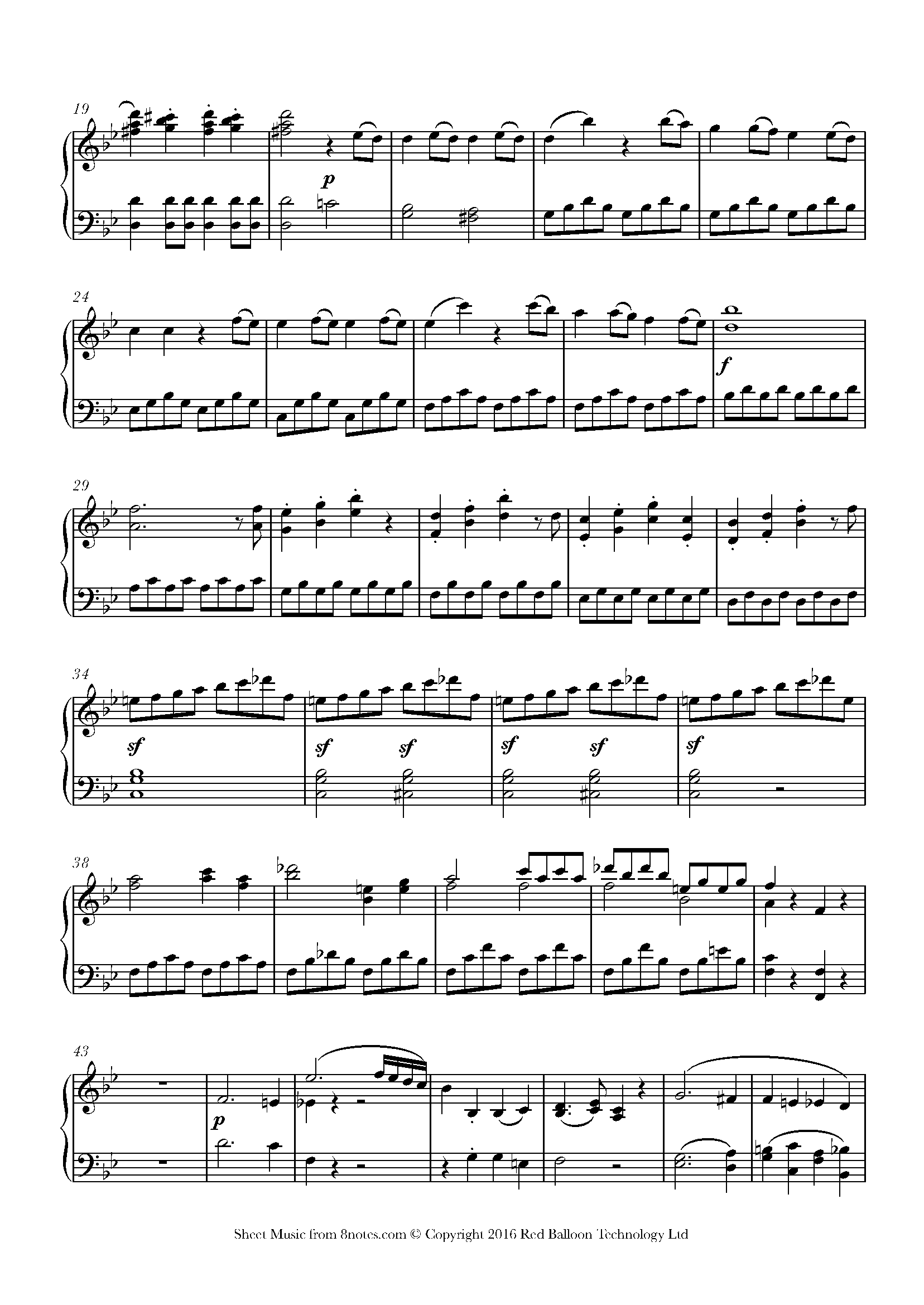 Symphony notes