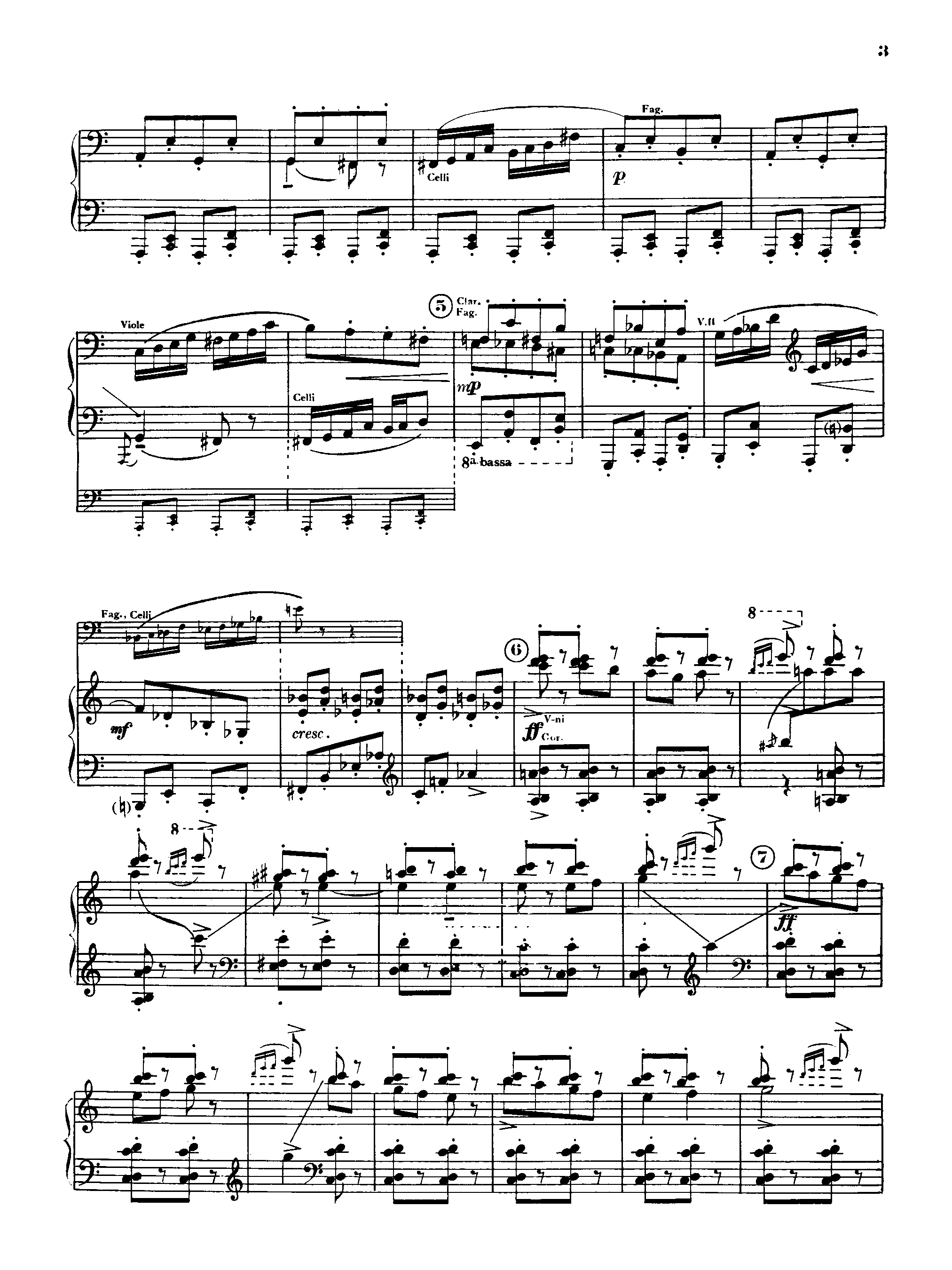 Le pas d'acier, Op.41 by Sergei Prokofiev Sheet Music arranged by 8notes.com for Piano - 1 of 59 pages