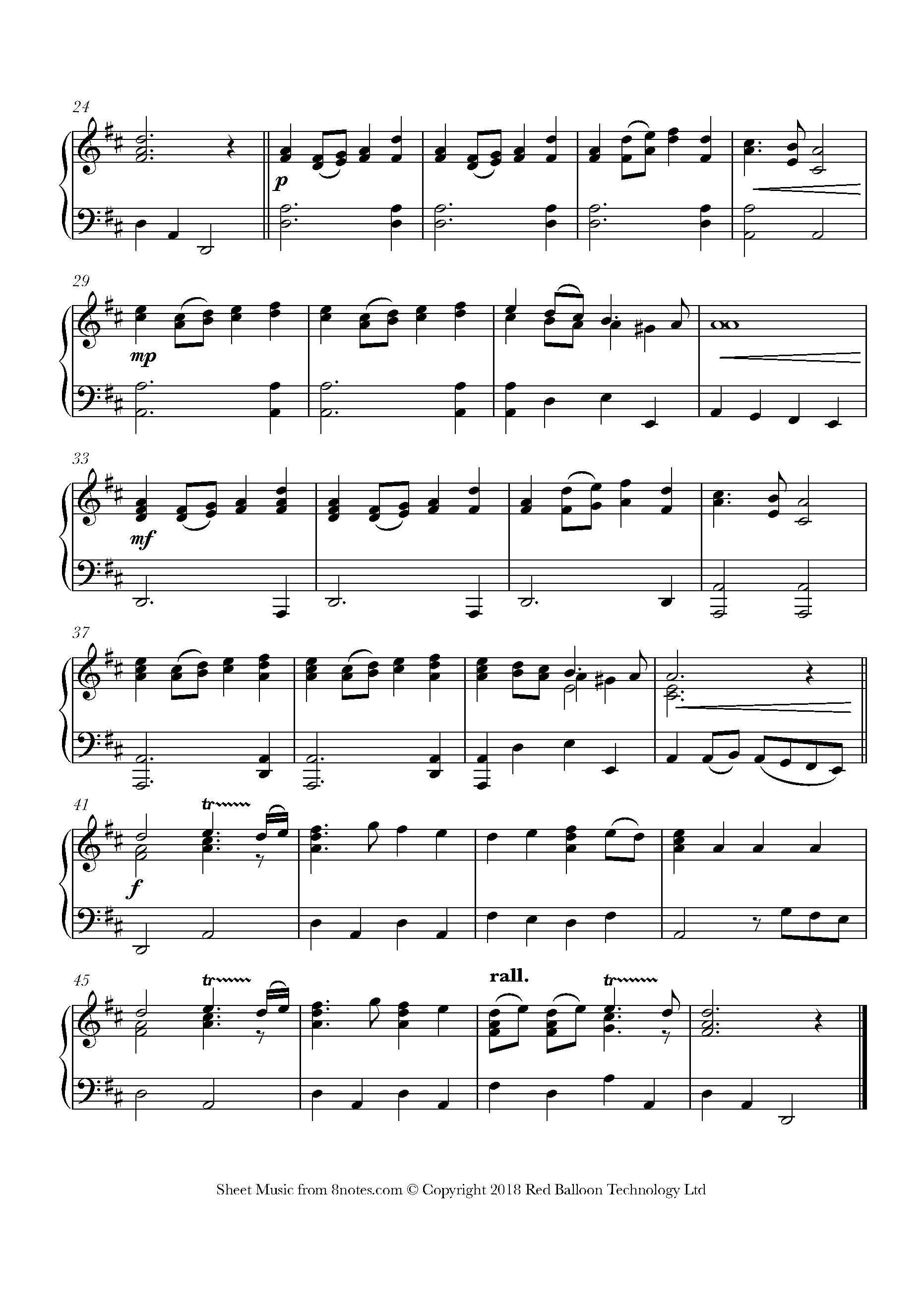 Clarke Trumpet Voluntary Sheet music for Piano