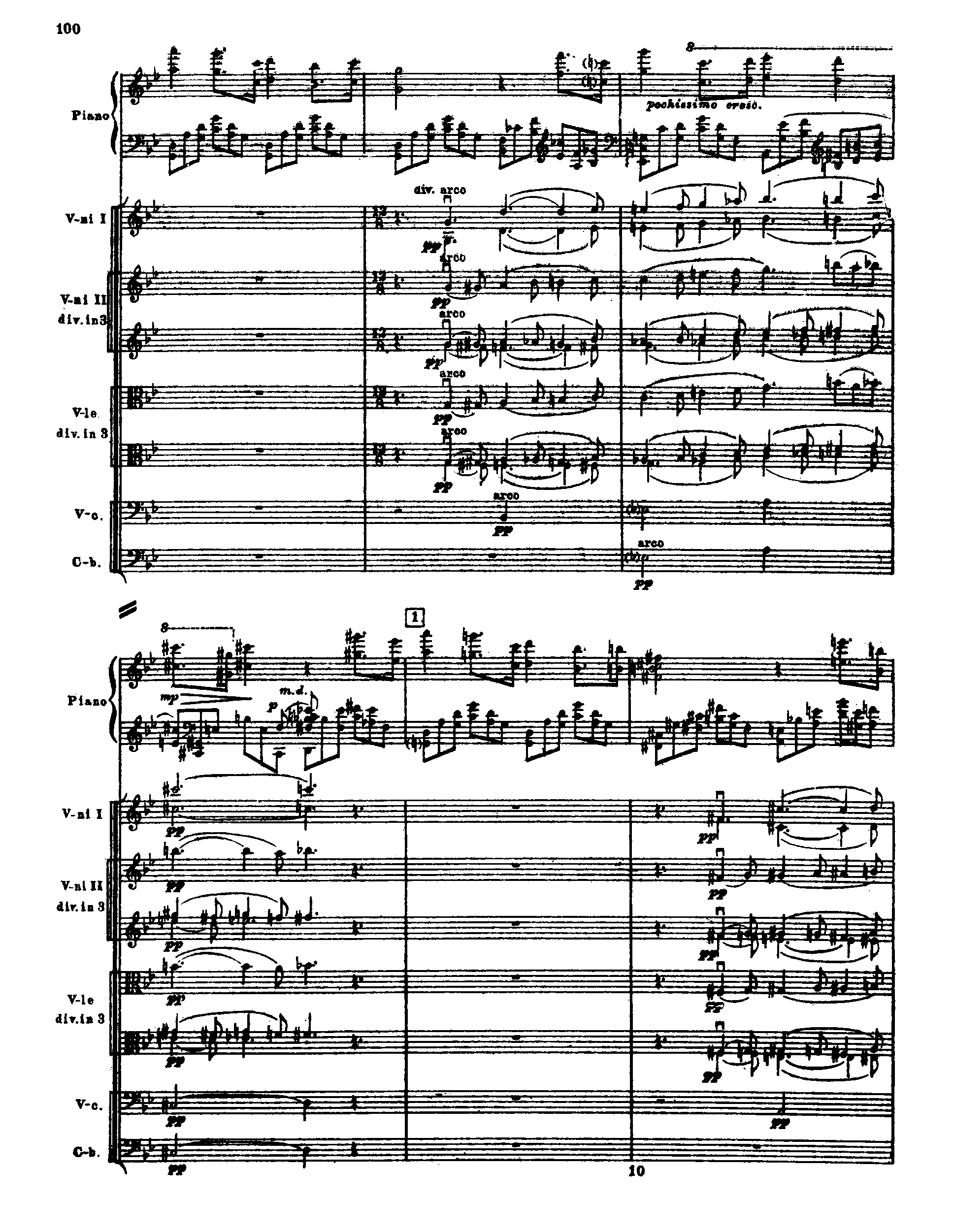 Piano Concerto No.2, Op.16 by Sergei Prokofiev Sheet Music arranged by 8notes.com for Piano and Ensemble - 1 of 168 pages
