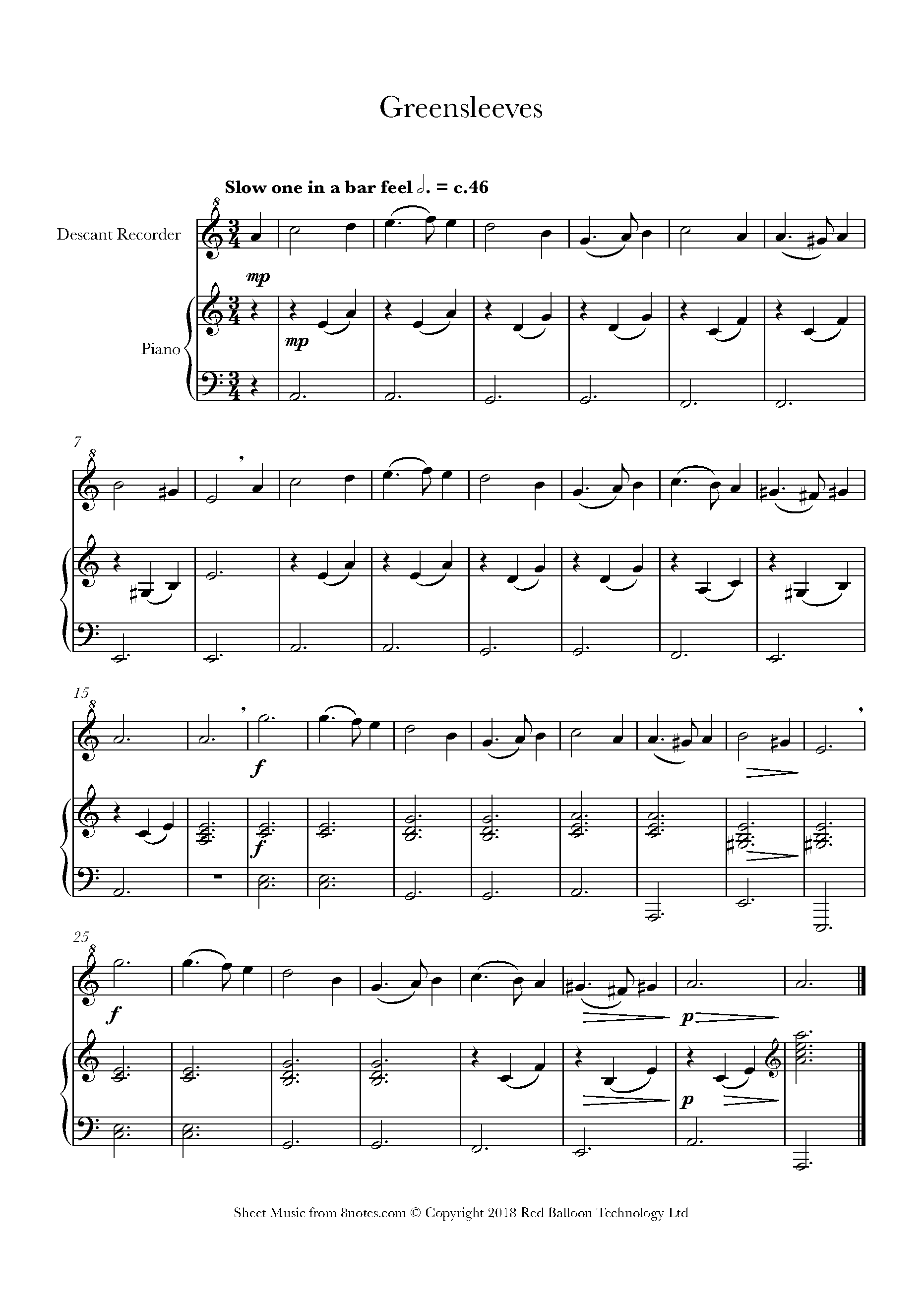 Greensleeves Sheet Music With Letters - Greensleeves Sheet music for String Quartet - 8notes.com : All instrumentations piano solo (96) concert band (43) guitar (42) guitar notes and tablatures (37) piano, vocal and guitar (33) brass ensemble (32) string orchestra (28) organ (28) choral satb (26) flute (17) string quartet.