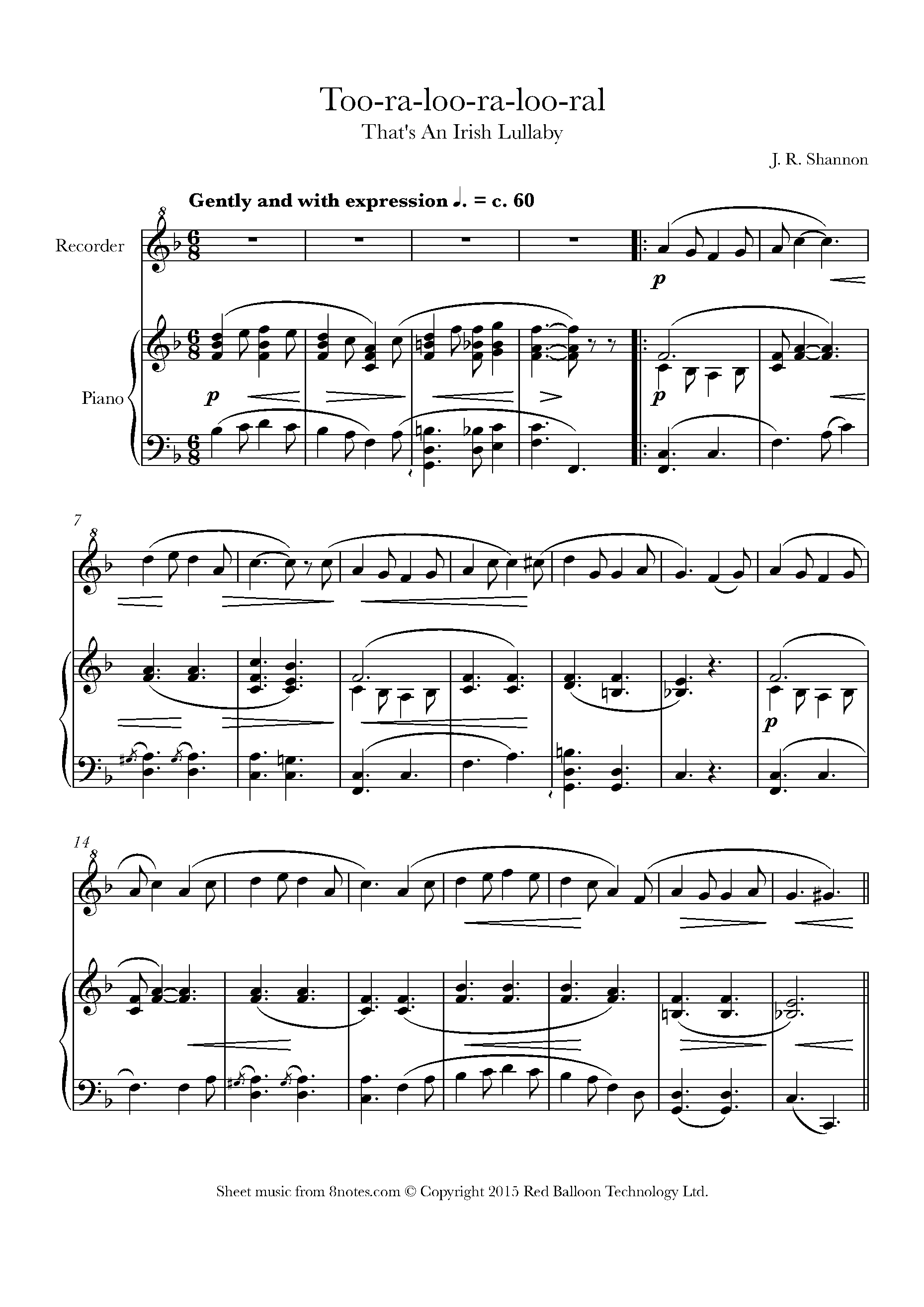 Free Recorder Sheet Music, Lessons & Resources